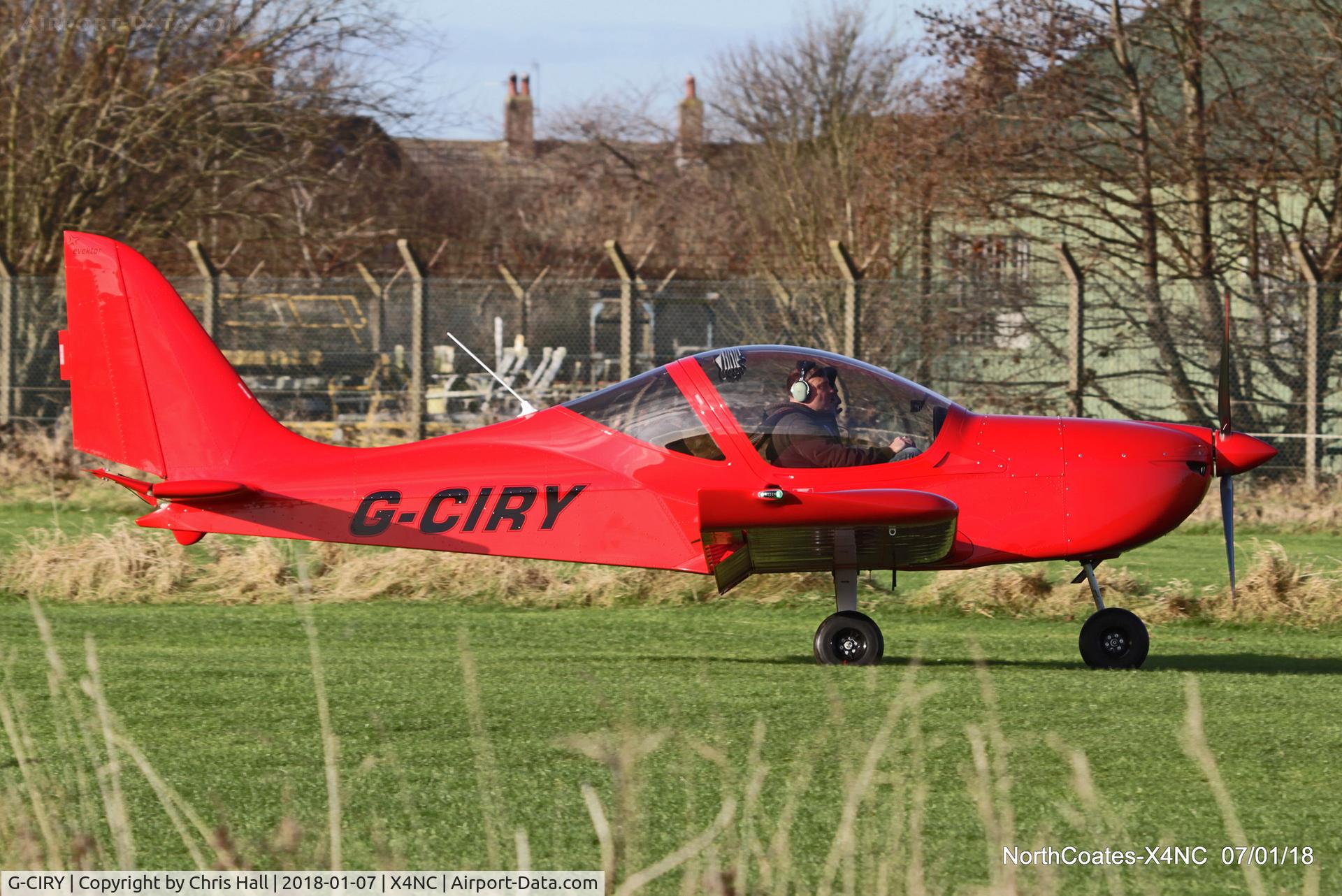 G-CIRY, 2015 Evektor EV-97 Eurostar SL C/N 2015-4222, North Coates