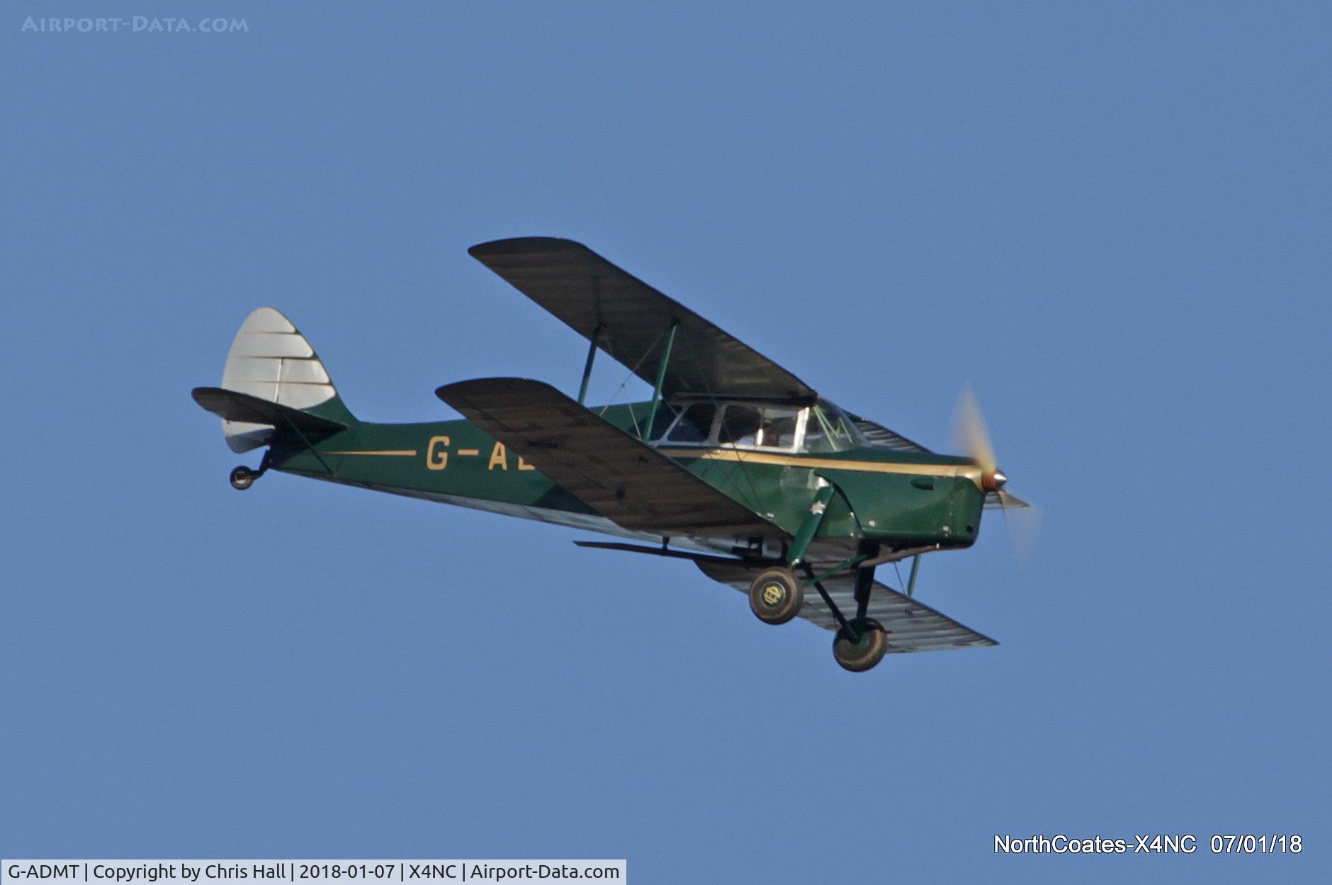 G-ADMT, 1936 De Havilland DH.87B Hornet Moth C/N 8093, North Coates