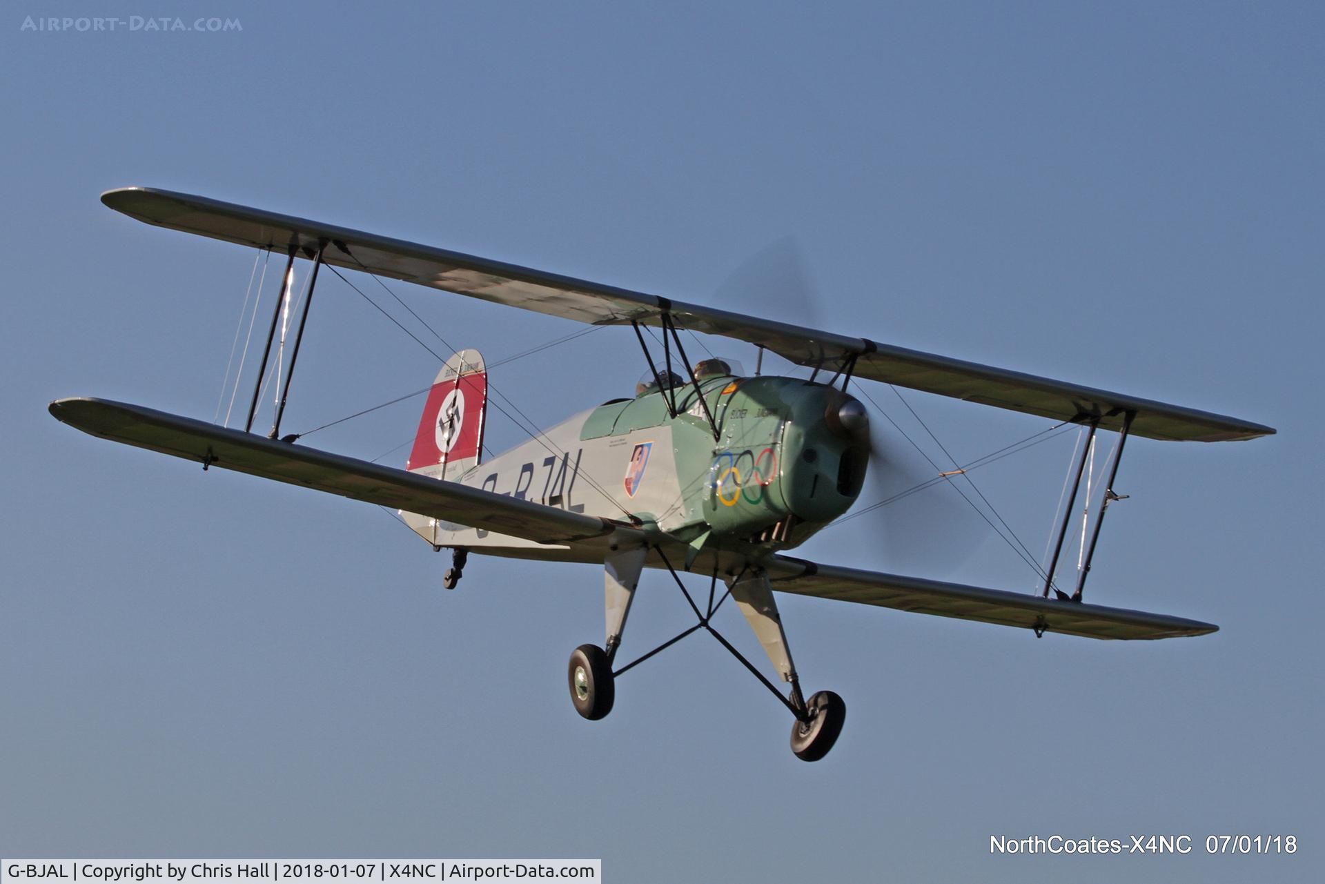 G-BJAL, 1957 Bucker 1-131E Jungmann C/N 1028, North Coates