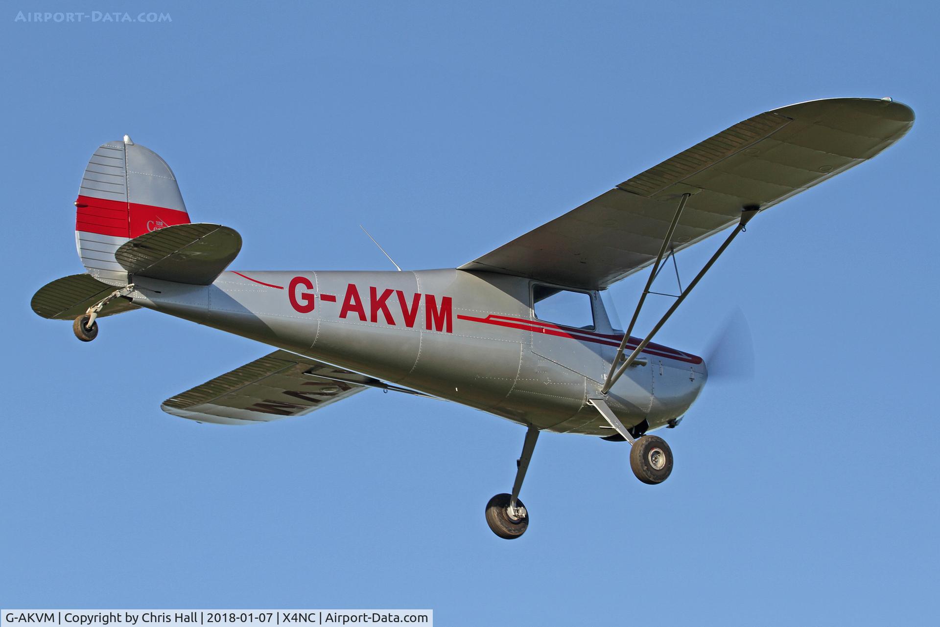 G-AKVM, 1947 Cessna 120 C/N 13431, North Coates