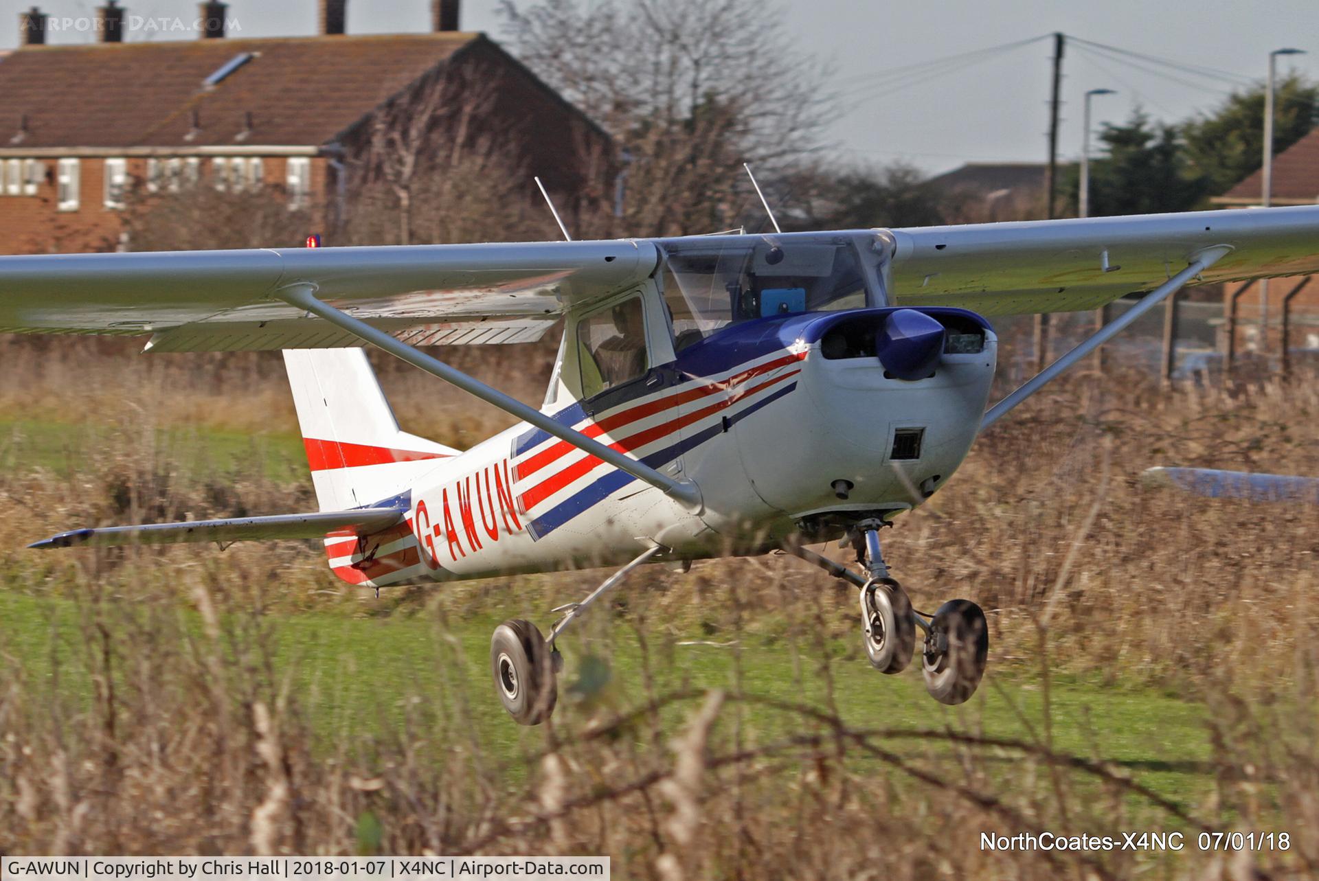 G-AWUN, 1968 Reims Cessna F150H C/N 0377, North Coates