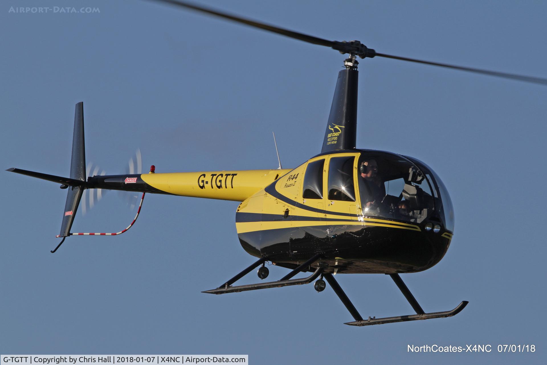 G-TGTT, 2002 Robinson R44 Raven II C/N 10023, North Coates