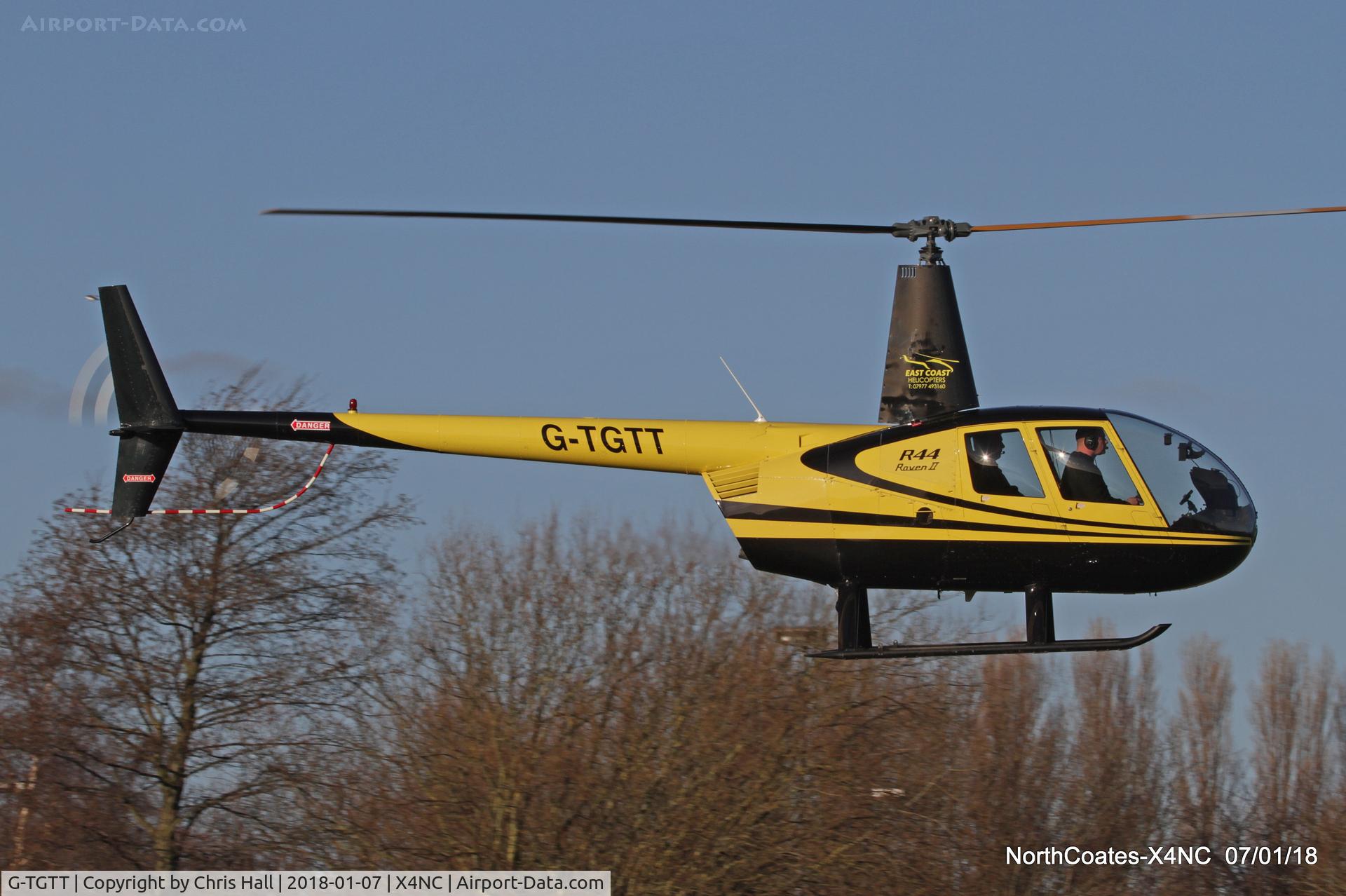 G-TGTT, 2002 Robinson R44 Raven II C/N 10023, North Coates