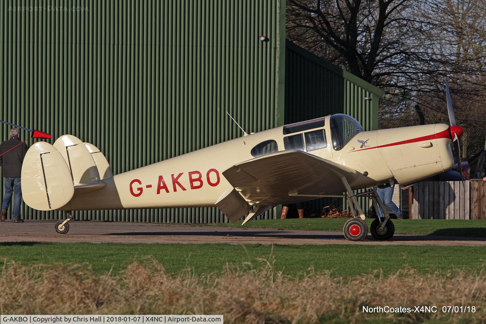G-AKBO, 1947 Miles M38 Messenger 2A C/N 6378, North Coates