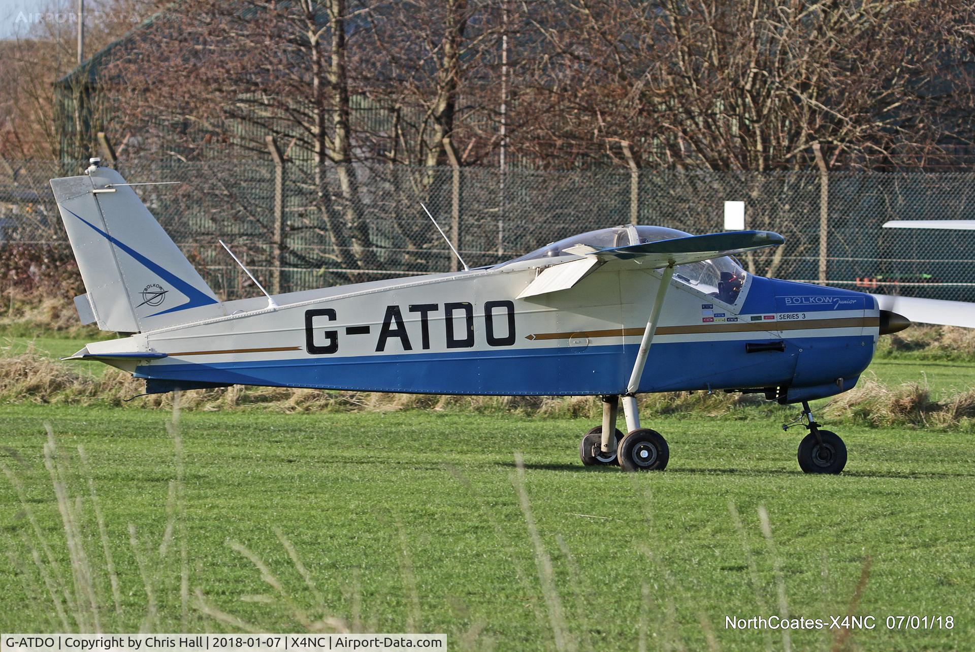 G-ATDO, 1965 Bolkow Bo-208C Junior C/N 576, North Coates