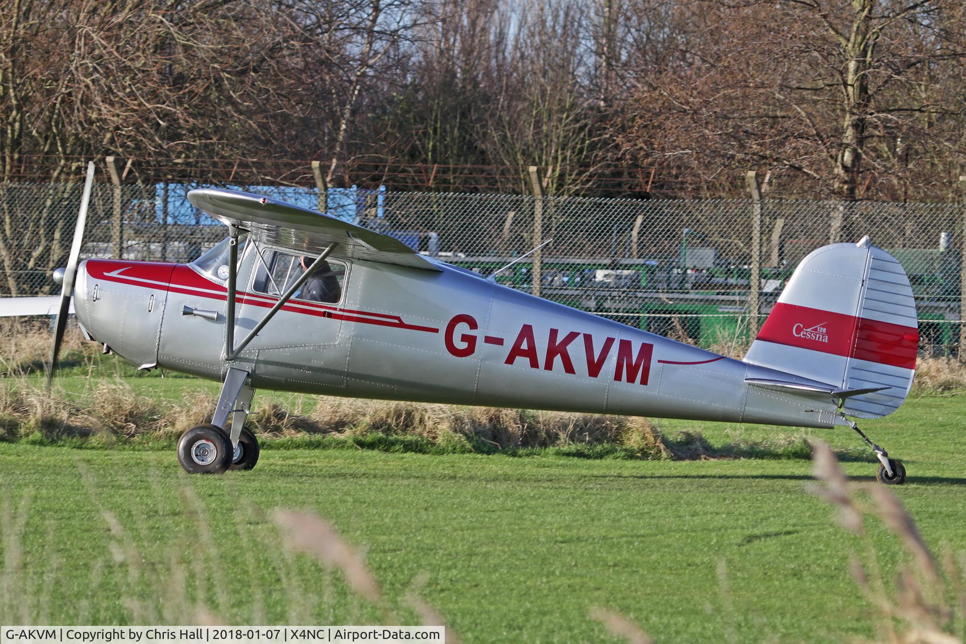 G-AKVM, 1947 Cessna 120 C/N 13431, North Coates