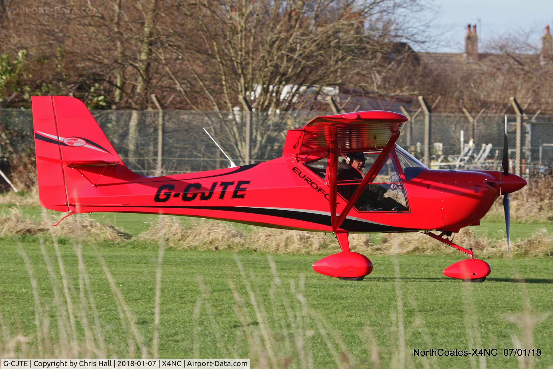 G-CJTE, 2017 Aeropro Eurofox 3K C/N 50917, North Coates