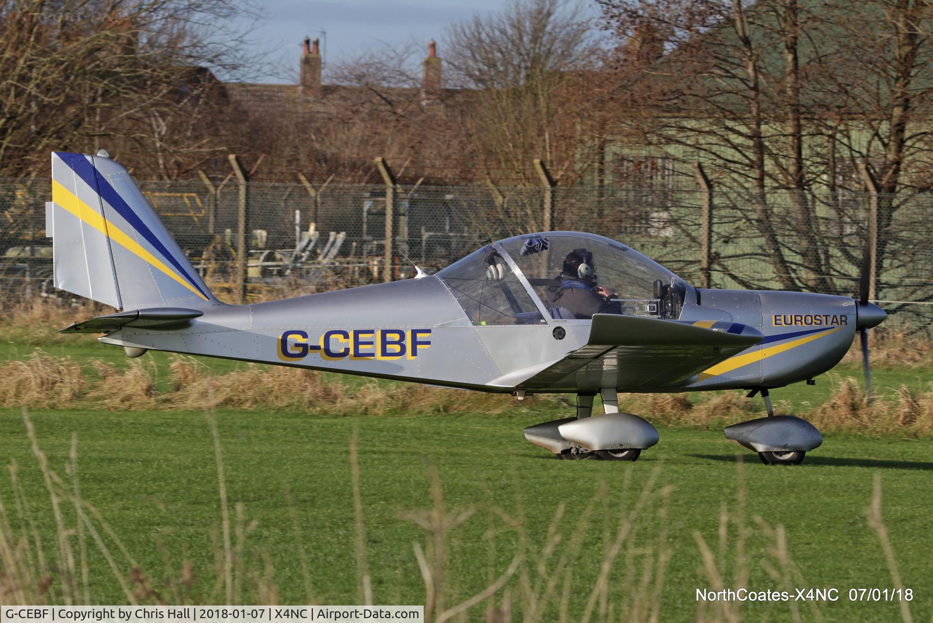 G-CEBF, 2006 Aerotechnik EV-97A Eurostar C/N PFA 315A-14525, North Coates
