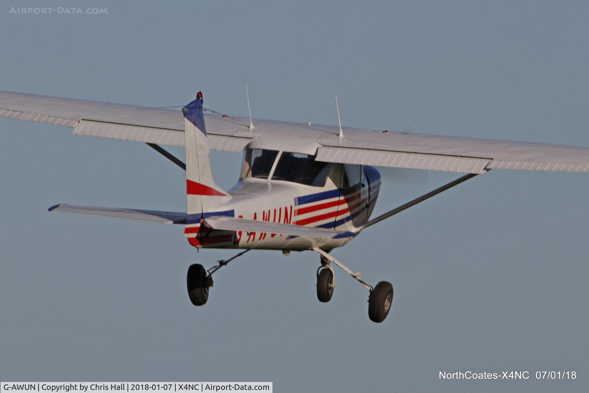 G-AWUN, 1968 Reims Cessna F150H C/N 0377, North Coates