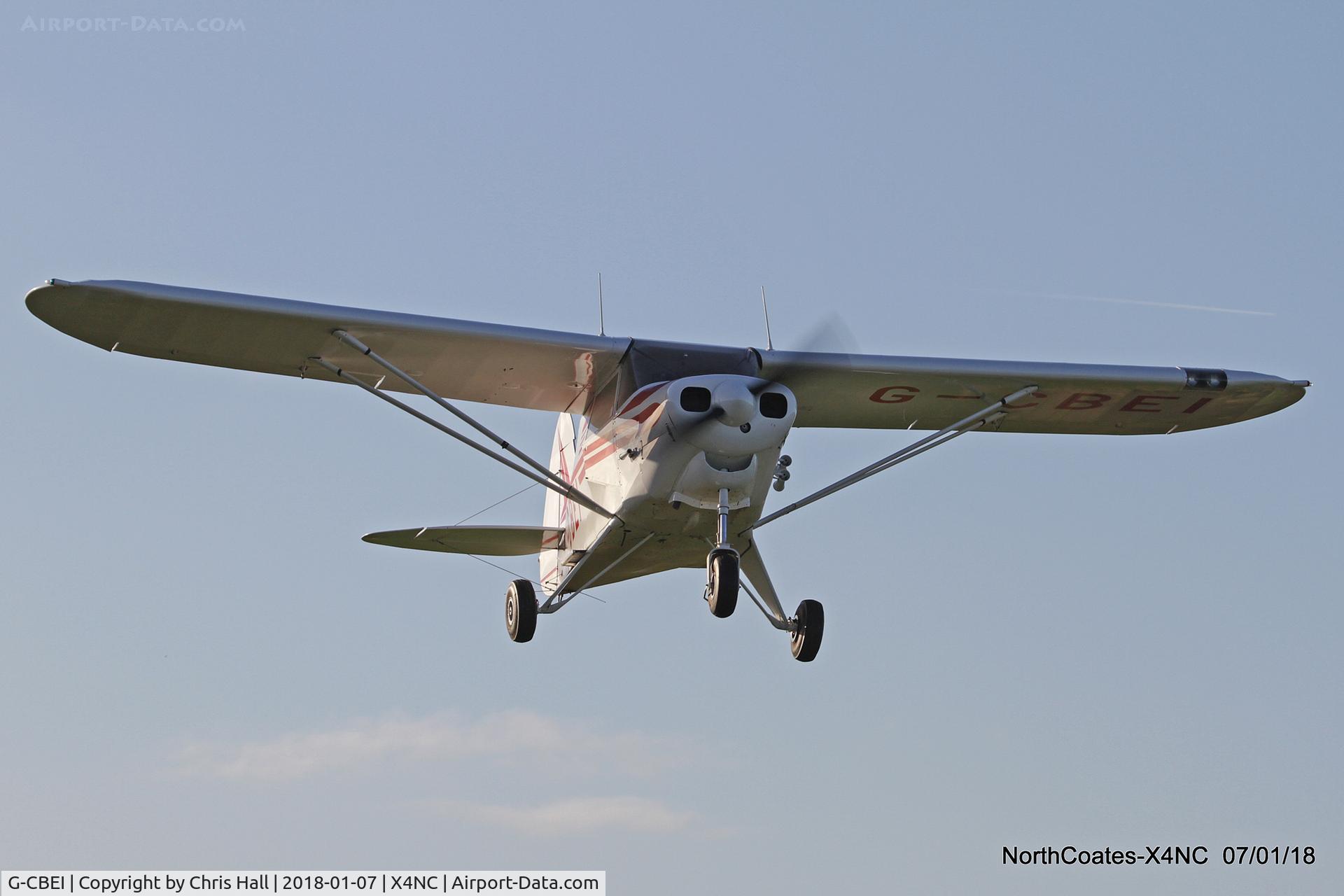 G-CBEI, 1961 Piper PA-22-108 Colt Colt C/N 22-9136, North Coates