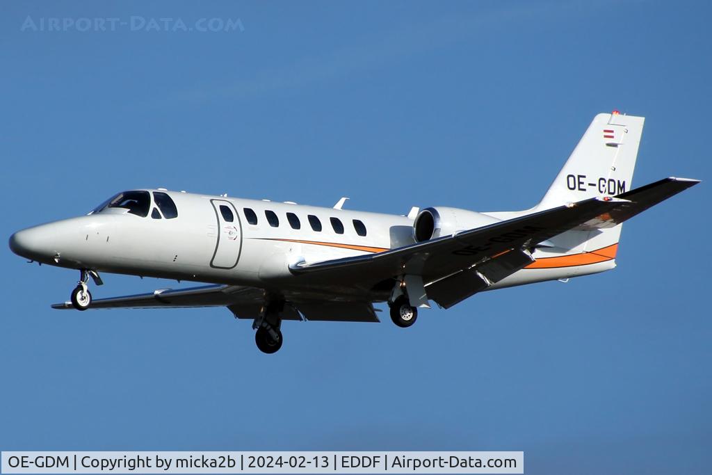 OE-GDM, 2009 Cessna 560 Citation Encore+ C/N 560-0814, Landing