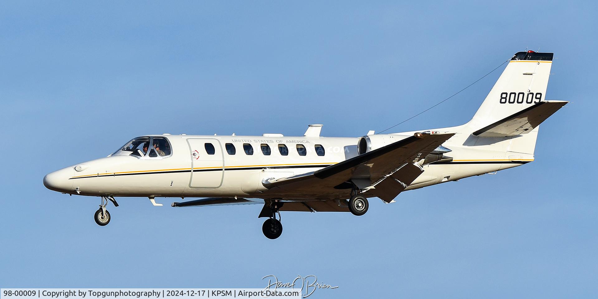 98-00009, 1999 Cessna UC-35A1 C/N 560-0508, OSA-A Flt Det.