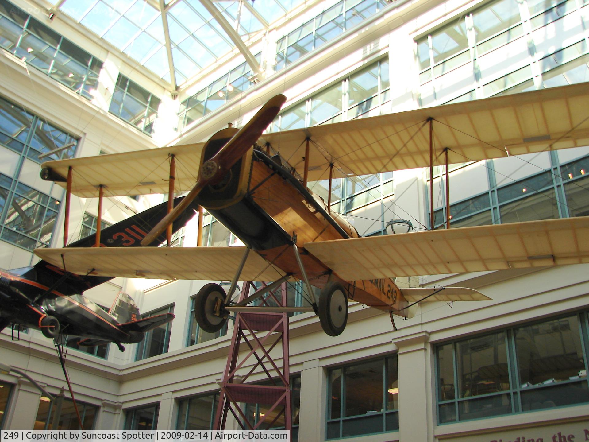 249, DeHavilland DH-4B C/N 21959, de Havilland DH-4B on display at the National Postal Museum in Washington DC