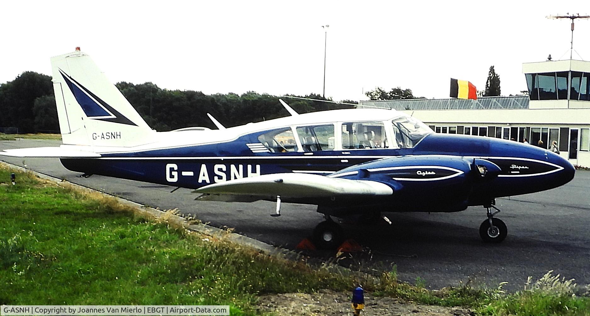 G-ASNH, 1964 Piper PA-23-250 Aztec C/N 27-2486, ex-slide