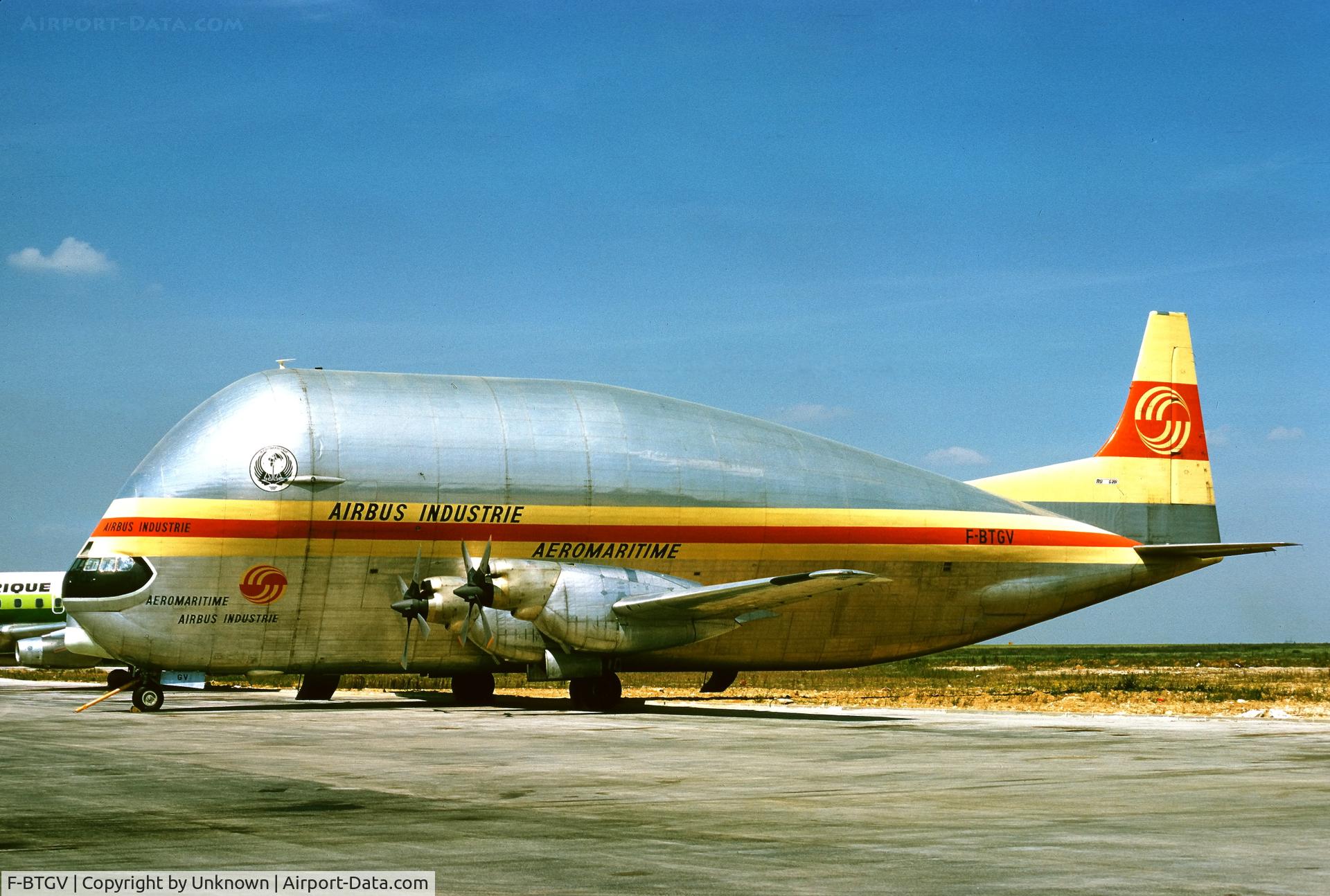 F-BTGV, Aero Spacelines 377SGT Super Guppy Turbine C/N 0001, Unknown