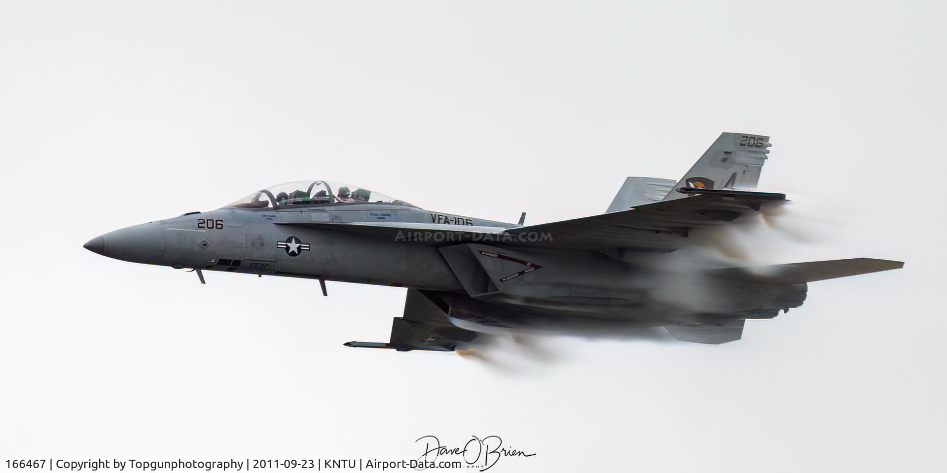 166467, Boeing F/A-18F Super Hornet C/N F102, Super Hornet Demo Oceana 2011