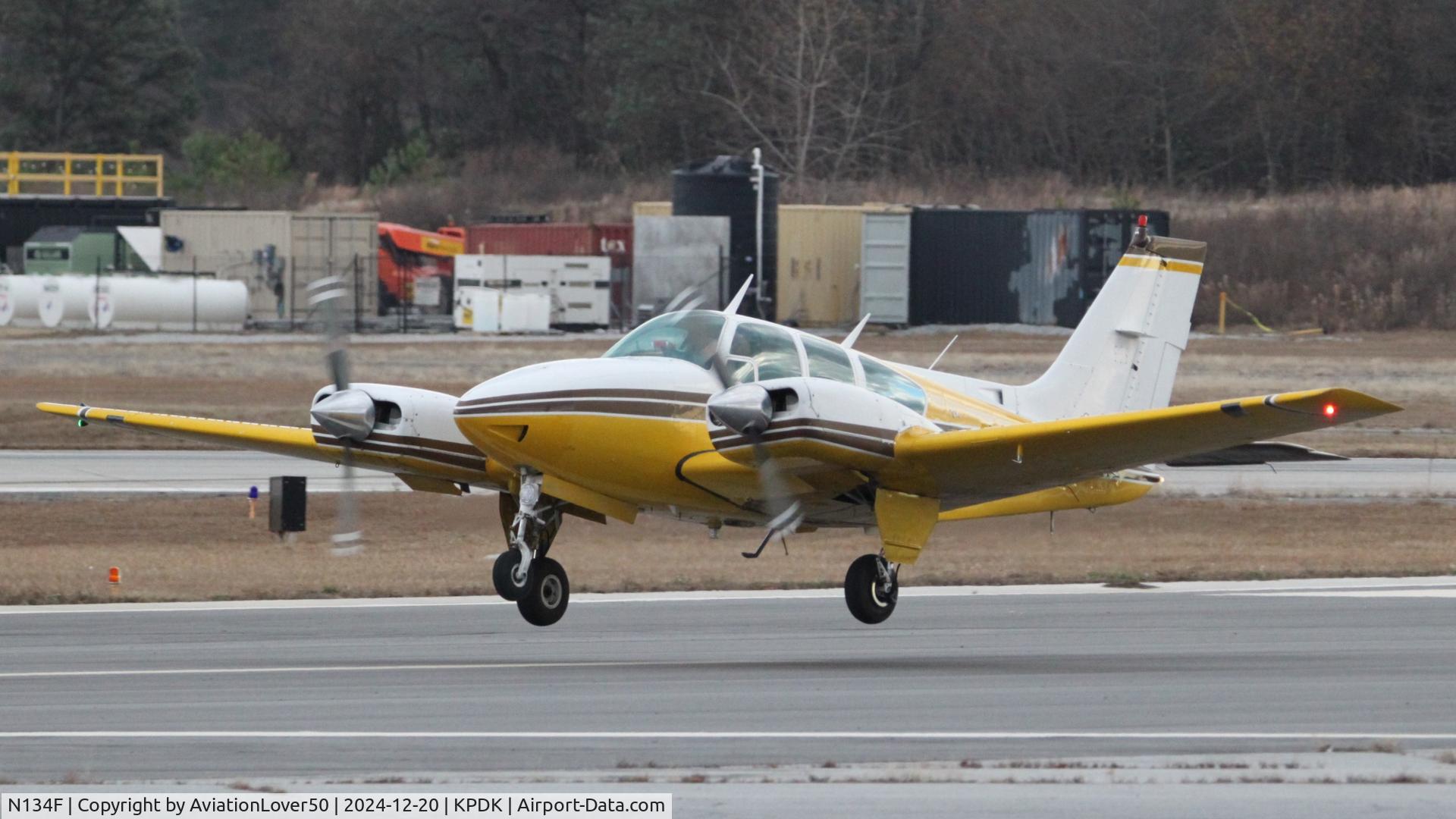 N134F, 1964 Beech 95-B55 (T42A) Baron C/N TC-816, B55 Baron