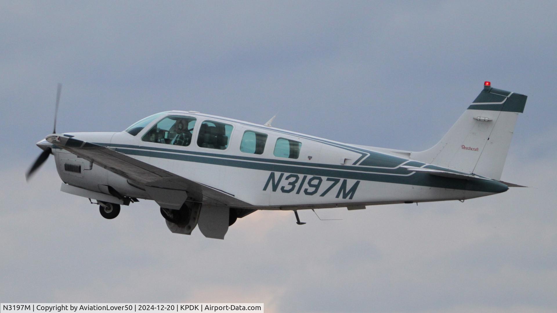 N3197M, 1994 Beech A36 Bonanza 36 C/N E-2887, A36 Bonanza