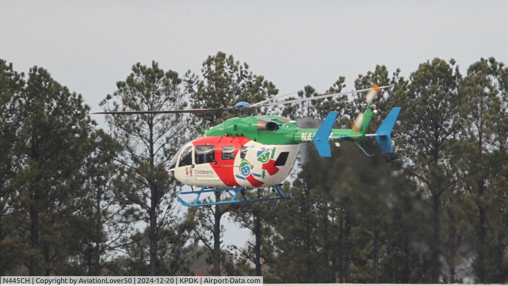 N445CH, 2015 Airbus Helicopters EC-145 (BK-117C-2) C/N 9729, Children's Healthcare of ATL H145