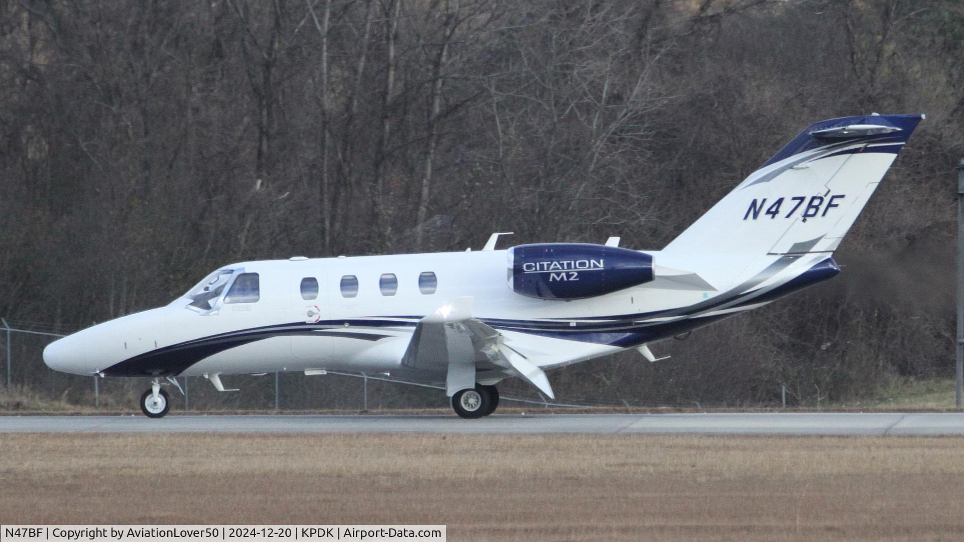 N47BF, 2024 Cessna 525 Citation M2 C/N 525-1171, Citation M2