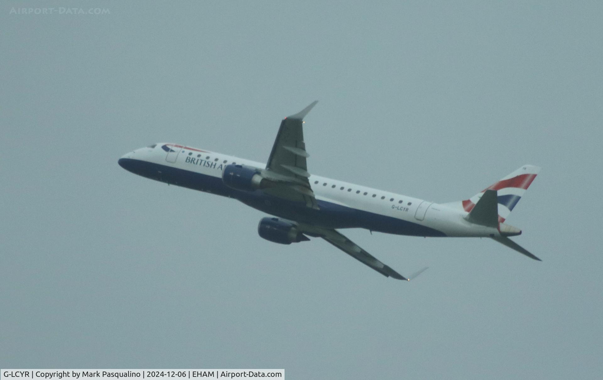 G-LCYR, 2012 Embraer 190SR (ERJ-190-100SR) C/N 19000563, ERJ-190-100SR