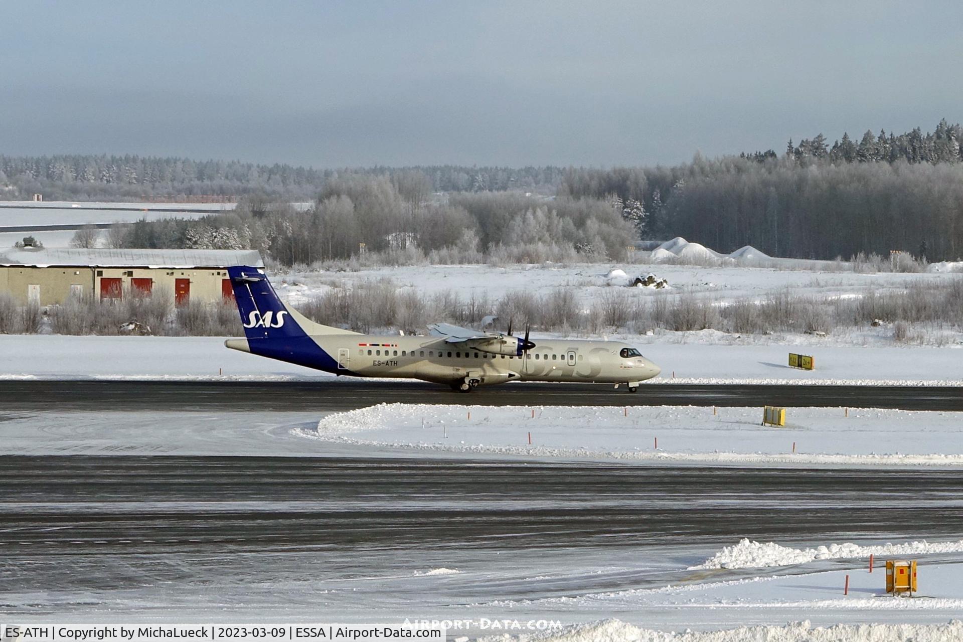 ES-ATH, 2012 ATR 72-600 (72-212A) C/N 1064, Operated by Xfly for SAS