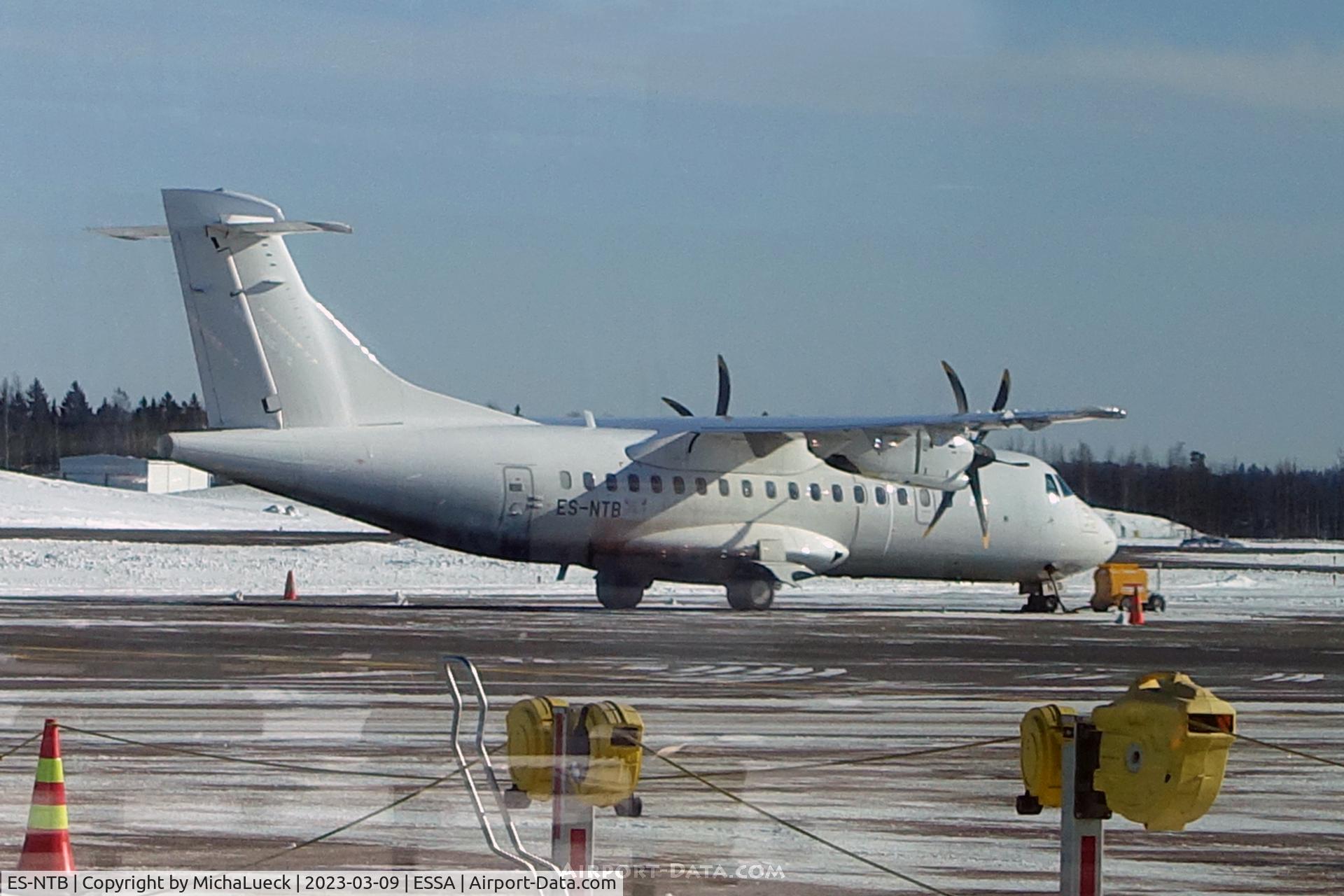 ES-NTB, 2006 ATR 42-500 C/N 651, At Vantaa