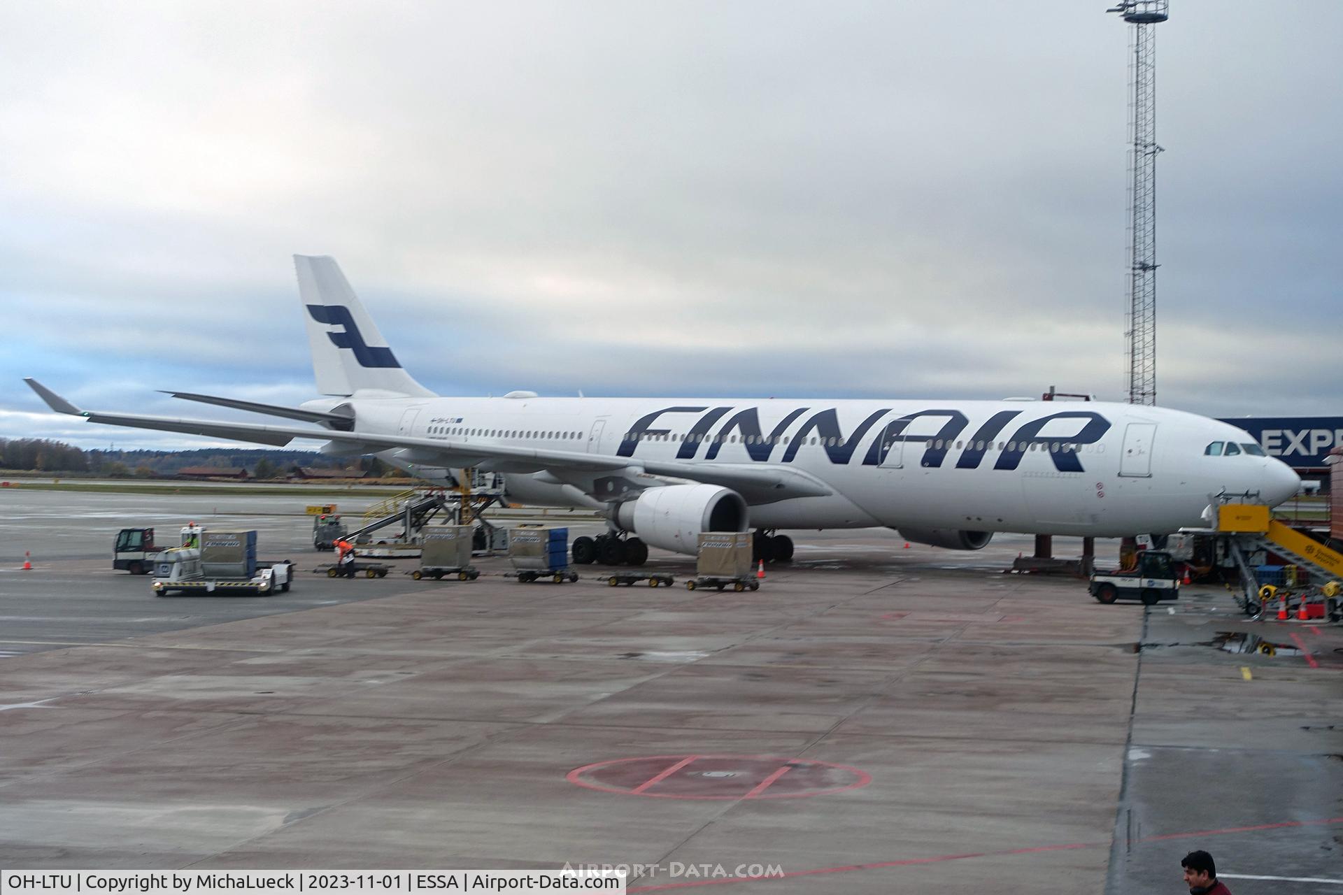 OH-LTU, 2010 Airbus A330-302X C/N 1173, At Arlanda