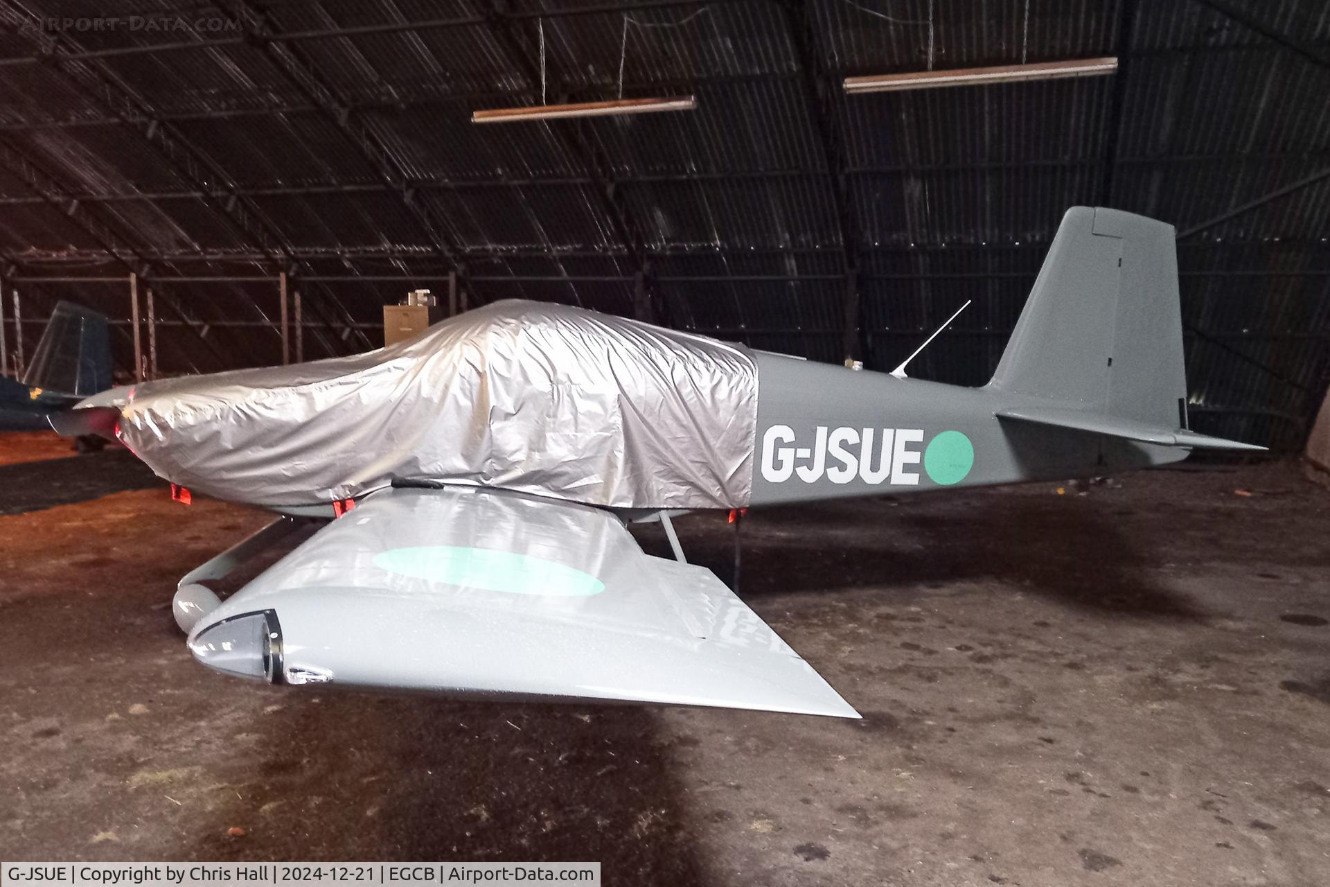 G-JSUE, 2020 Vans RV-7A C/N LAA 323-15701, brand new RV-7A at Barton