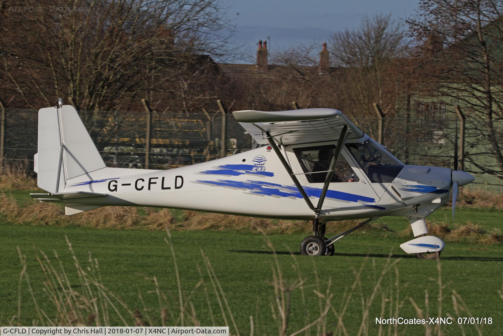 G-CFLD, 2008 Comco Ikarus C42 FB80 C/N 0807-6982, North Coates