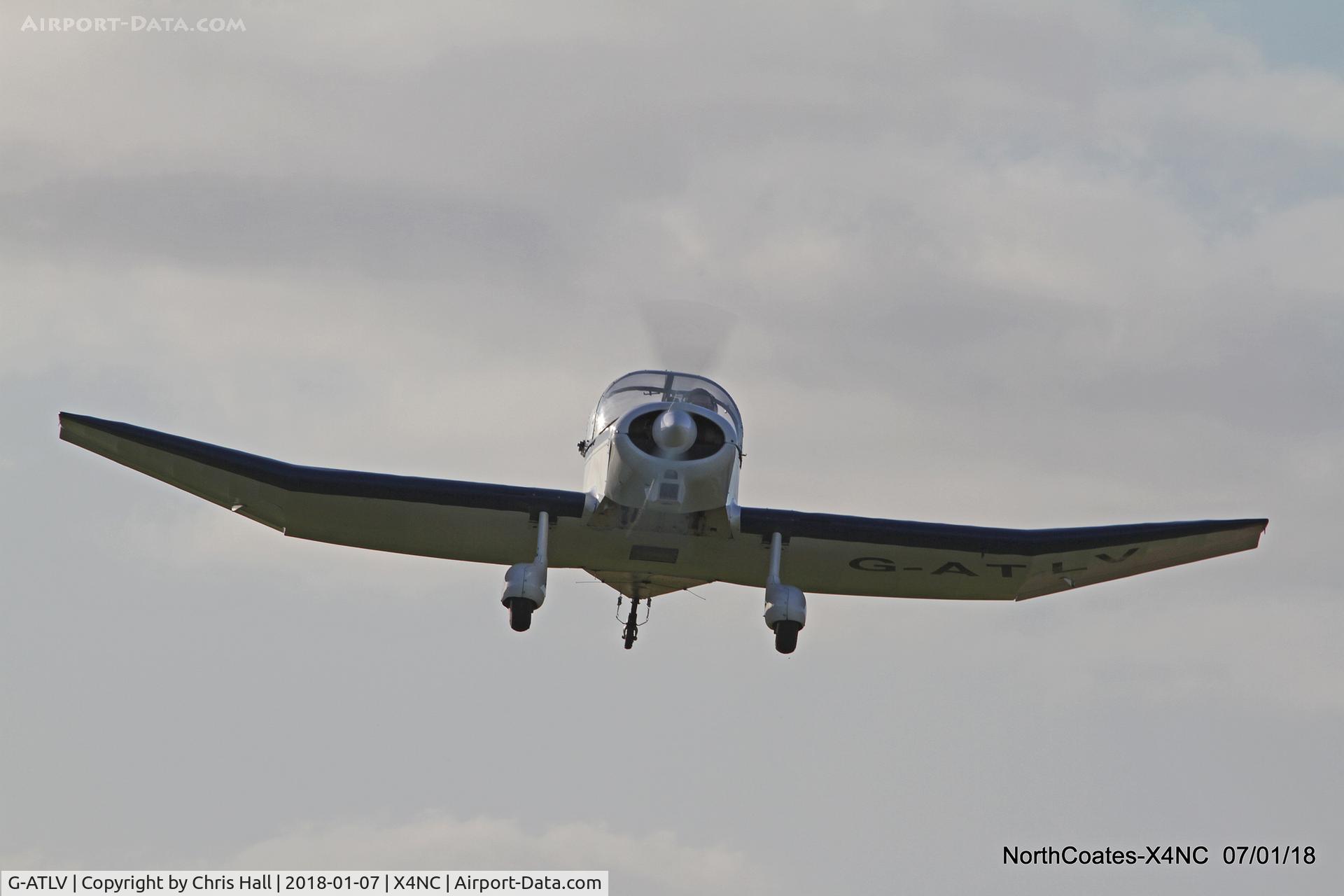 G-ATLV, 1960 Wassmer (Jodel) D-120 Paris Nice C/N 224, North Coates