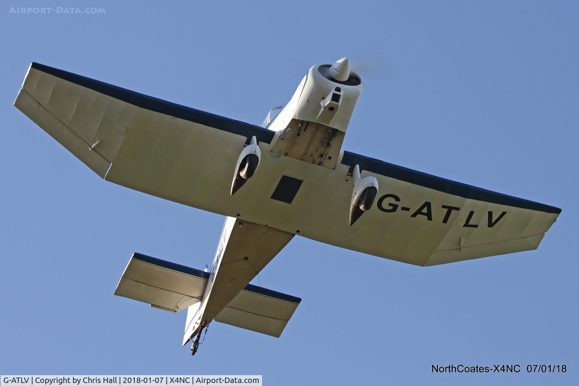 G-ATLV, 1960 Wassmer (Jodel) D-120 Paris Nice C/N 224, North Coates