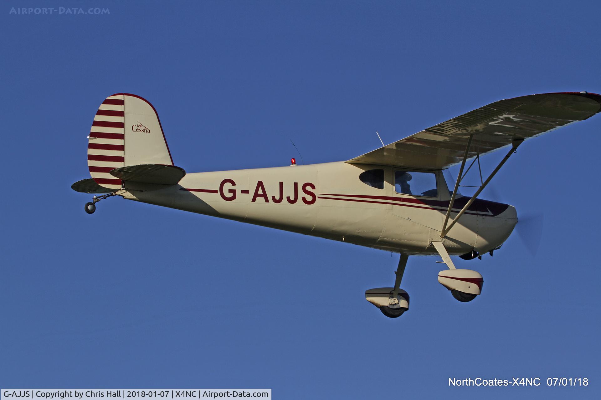 G-AJJS, 1947 Cessna 120 C/N 13047, North Coates