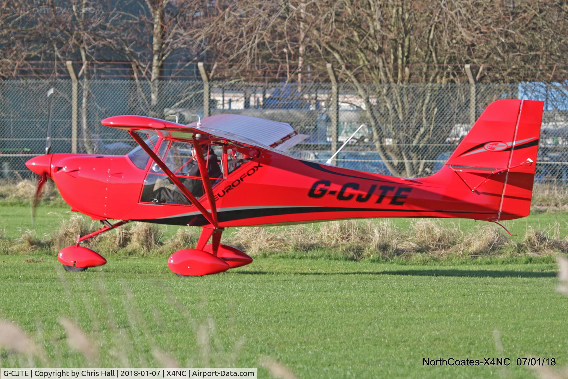 G-CJTE, 2017 Aeropro Eurofox 3K C/N 50917, North Coates