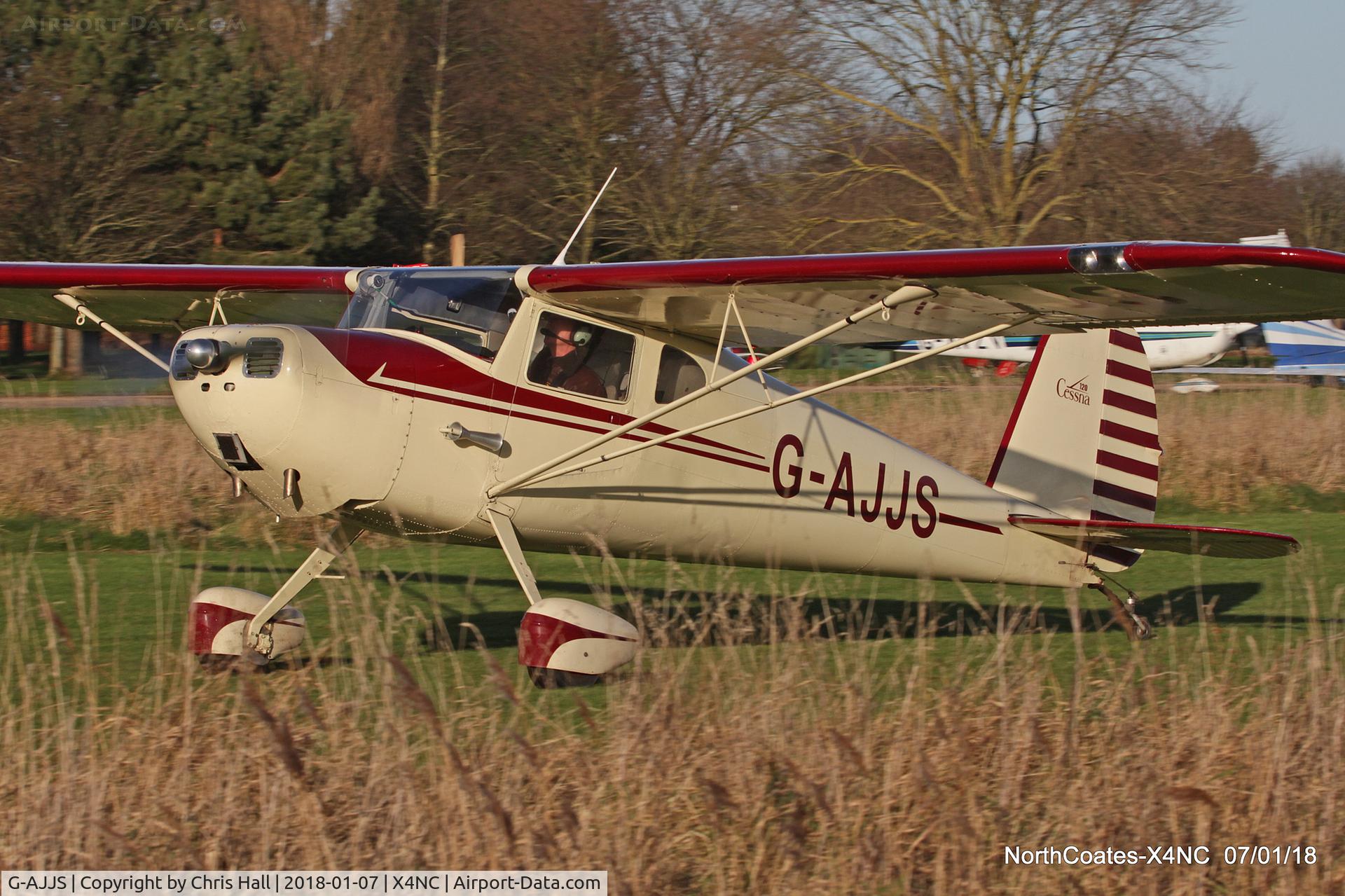 G-AJJS, 1947 Cessna 120 C/N 13047, North Coates