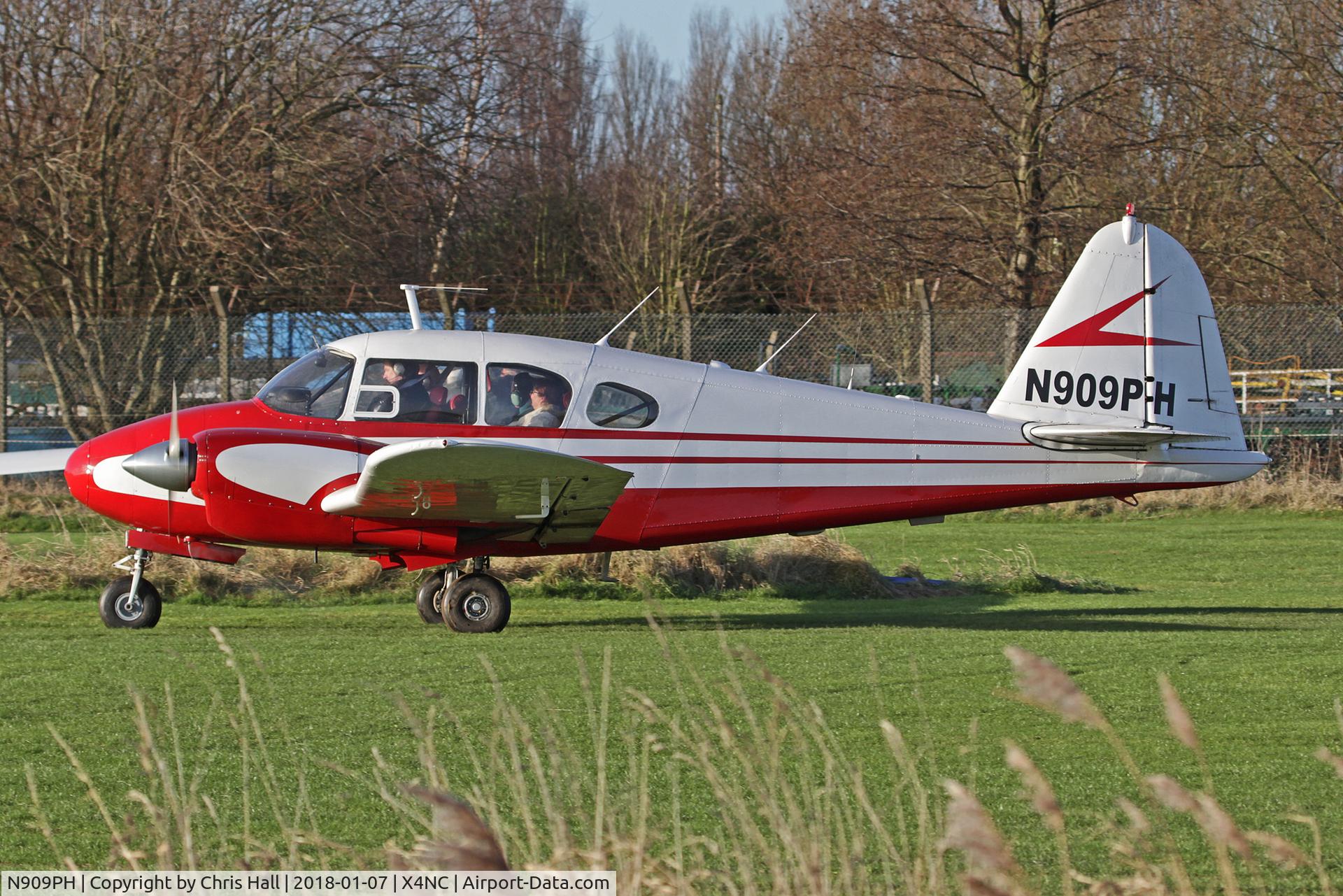 N909PH, Piper PA-23-160 Apache C/N 23-1800, North Coates