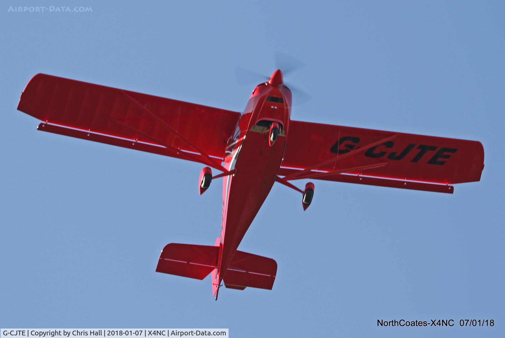 G-CJTE, 2017 Aeropro Eurofox 3K C/N 50917, North Coates