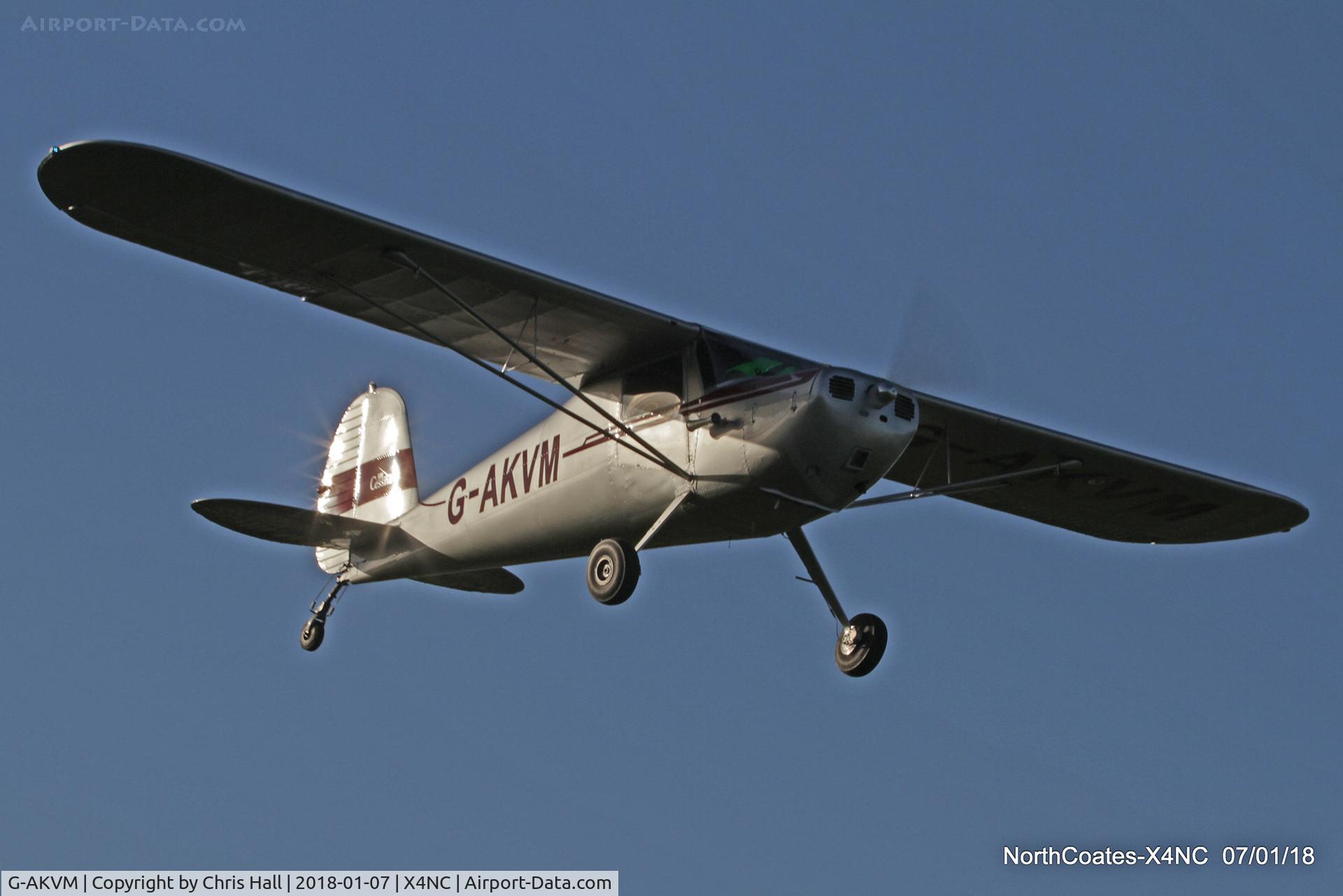 G-AKVM, 1947 Cessna 120 C/N 13431, North Coates