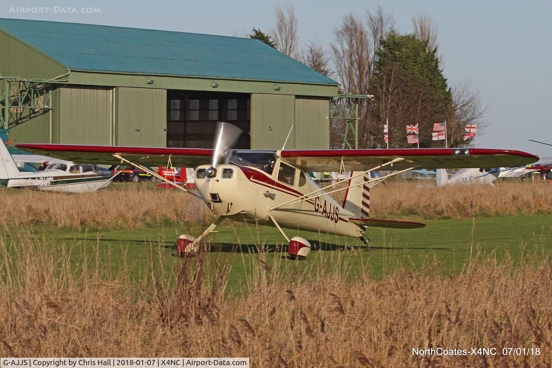 G-AJJS, 1947 Cessna 120 C/N 13047, North Coates