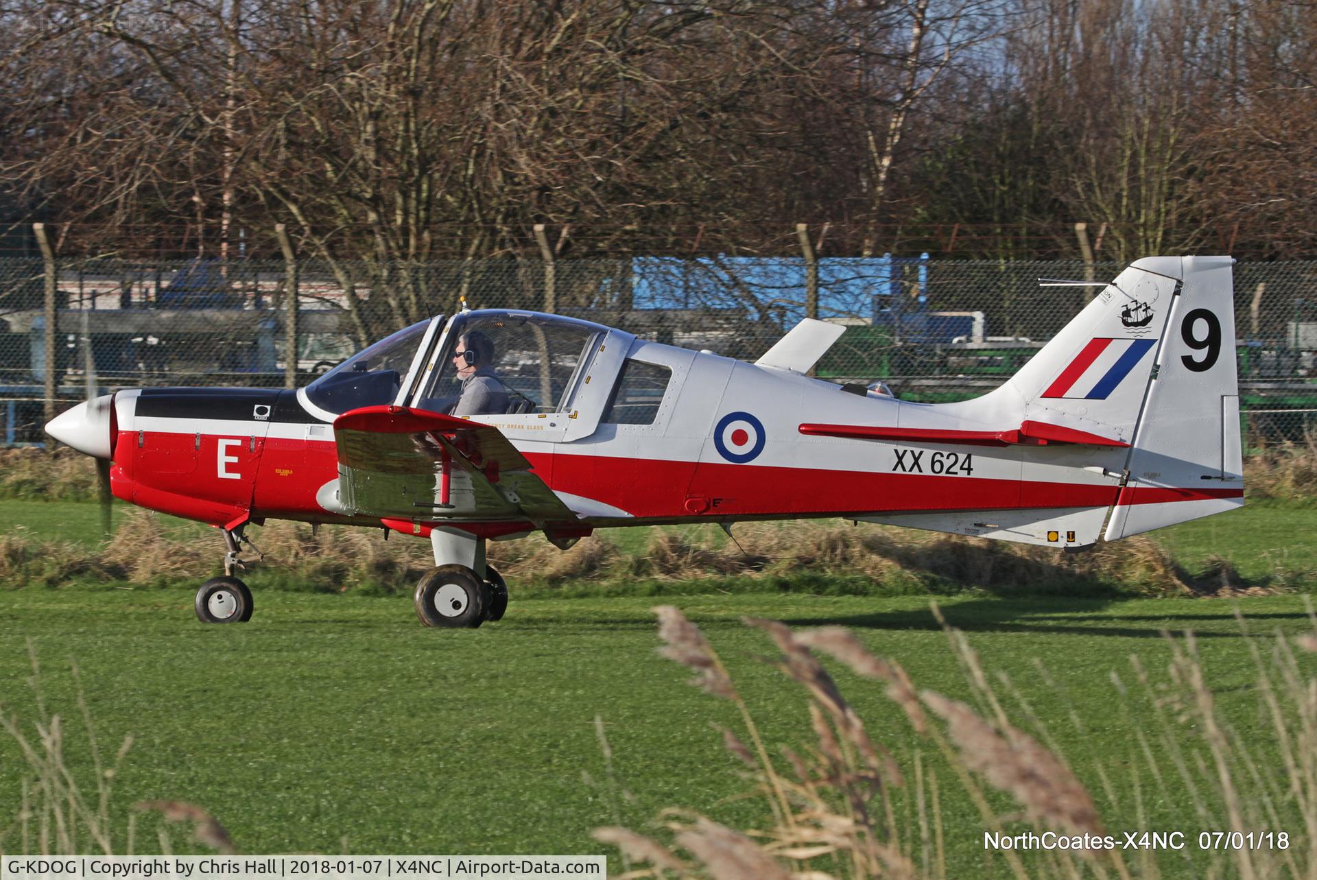 G-KDOG, 1973 Scottish Aviation Bulldog Series 120 Model 121 C/N BH120/289, North Coates