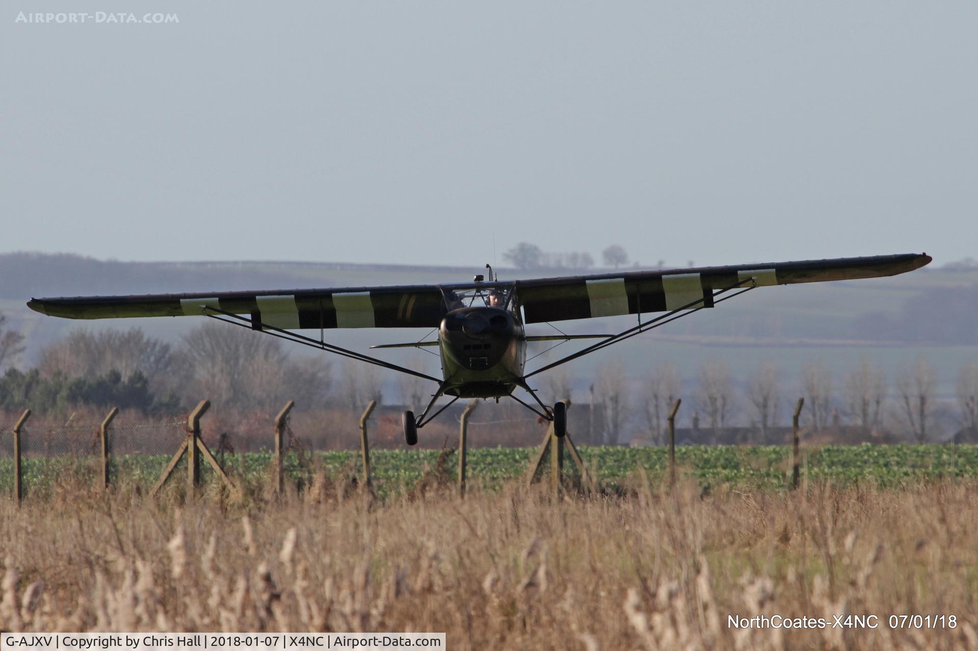 G-AJXV, 1943 Taylorcraft J Auster 5 C/N 1065, North Coates