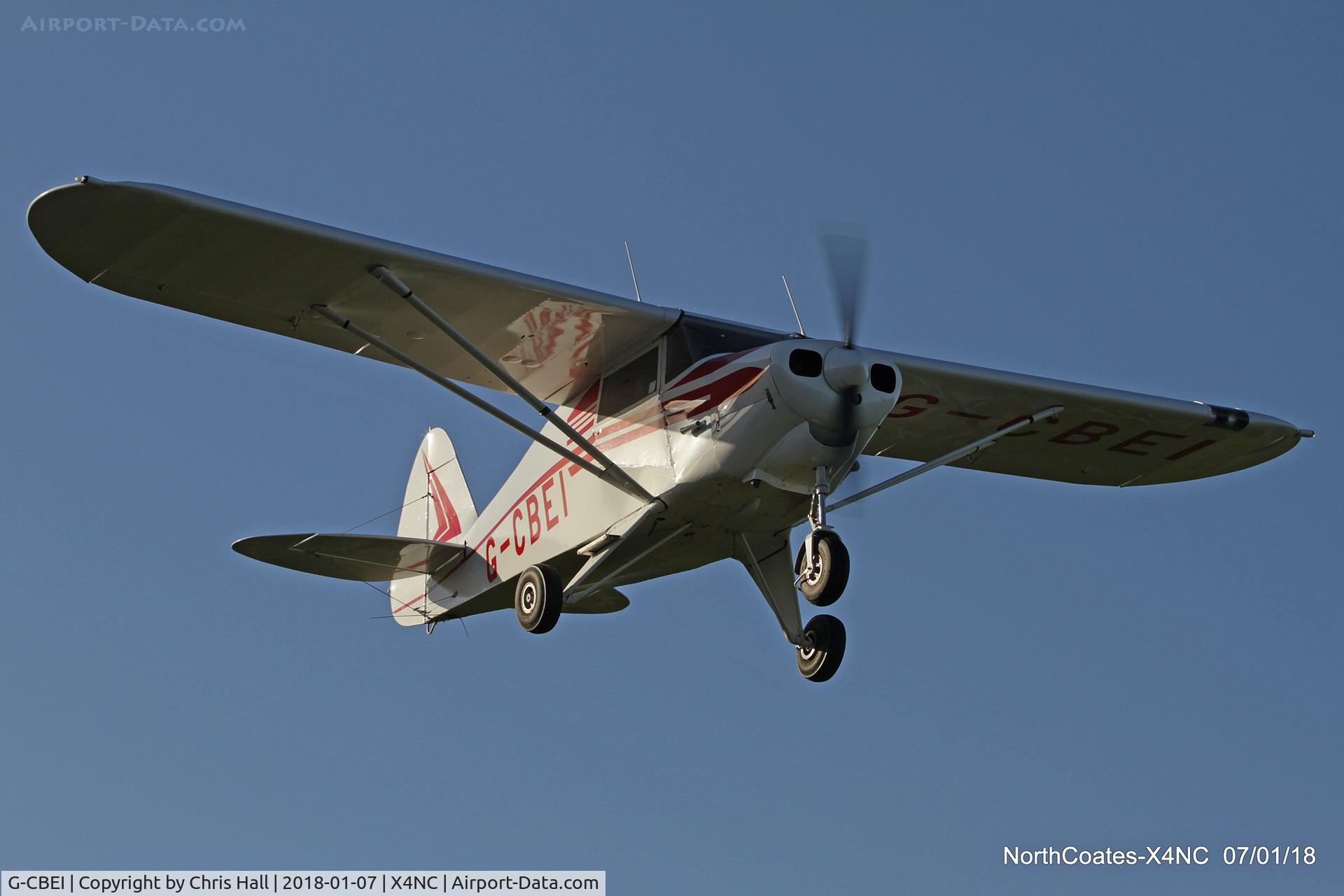 G-CBEI, 1961 Piper PA-22-108 Colt Colt C/N 22-9136, North Coates