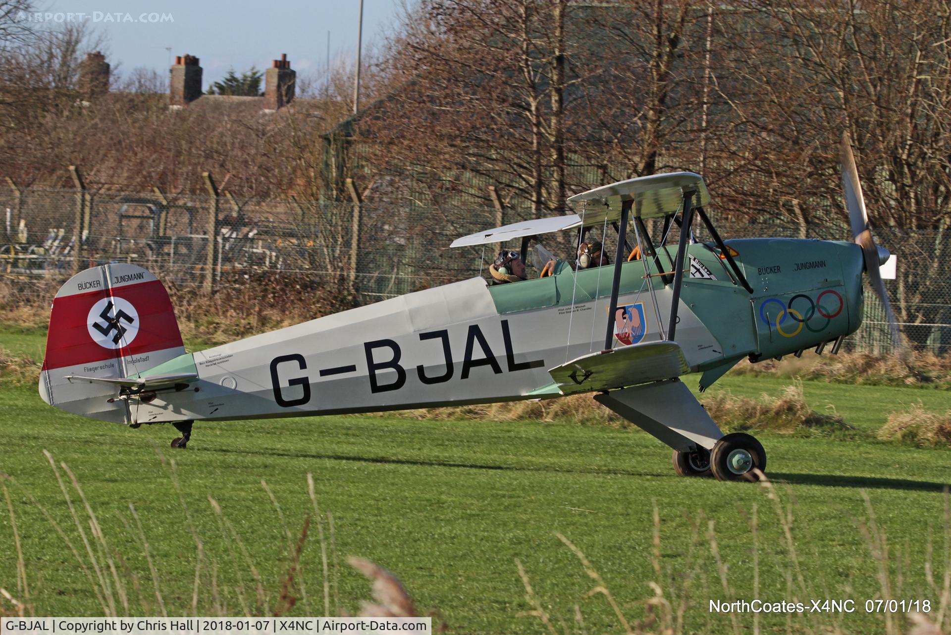 G-BJAL, 1957 Bucker 1-131E Jungmann C/N 1028, North Coates