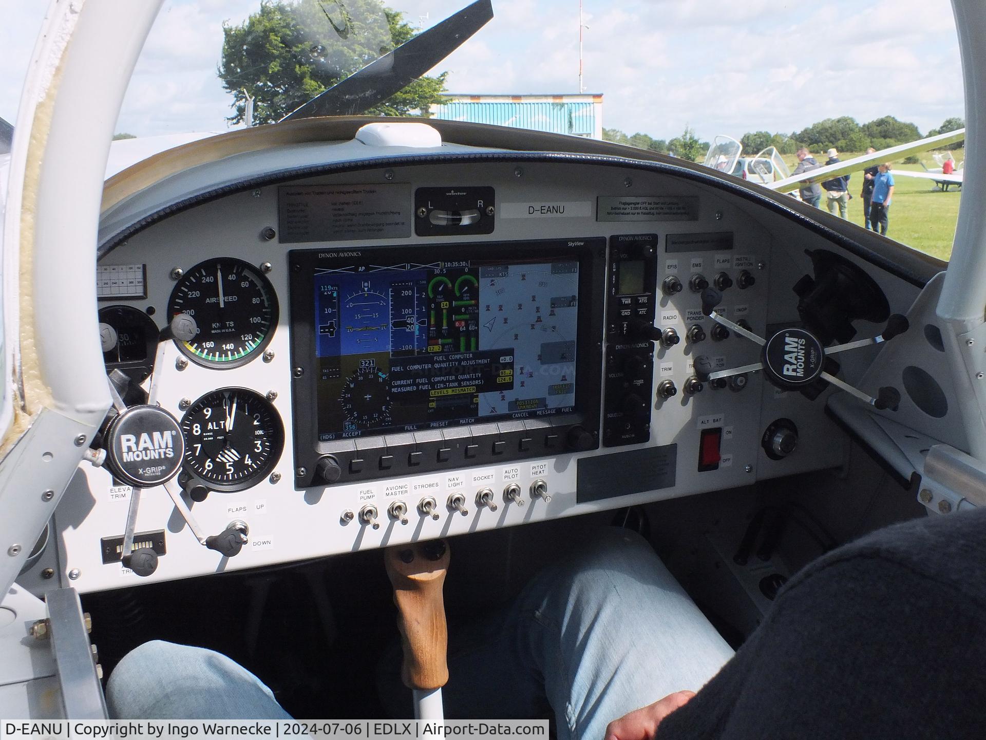 D-EANU, 2022 Vans RV-6 C/N 83187, Vans RV-8 at the 2024 OUV-Meeting at Wesel-Römerwardt airfield #c