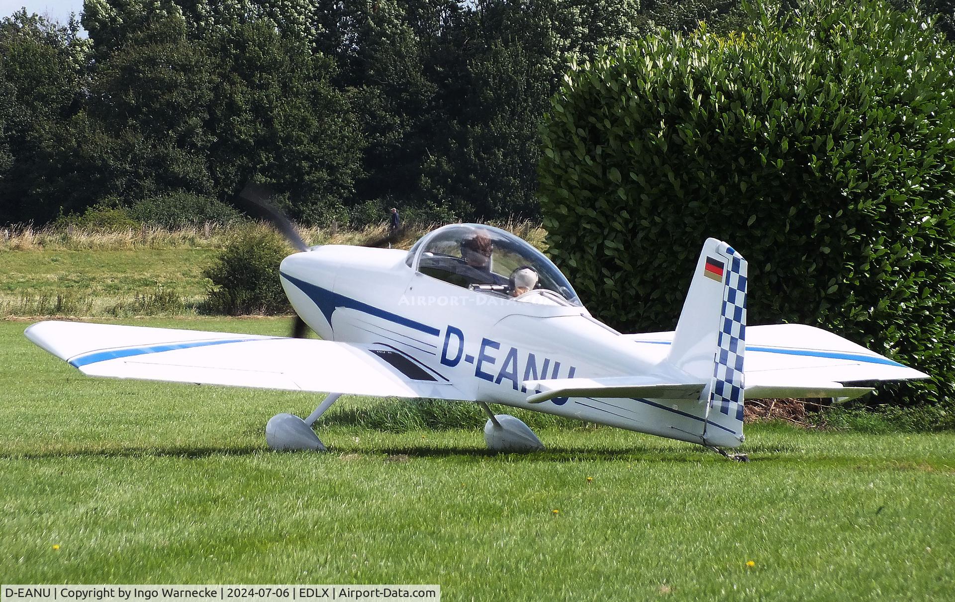 D-EANU, 2022 Vans RV-6 C/N 83187, Vans RV-8 at the 2024 OUV-Meeting at Wesel-Römerwardt airfield