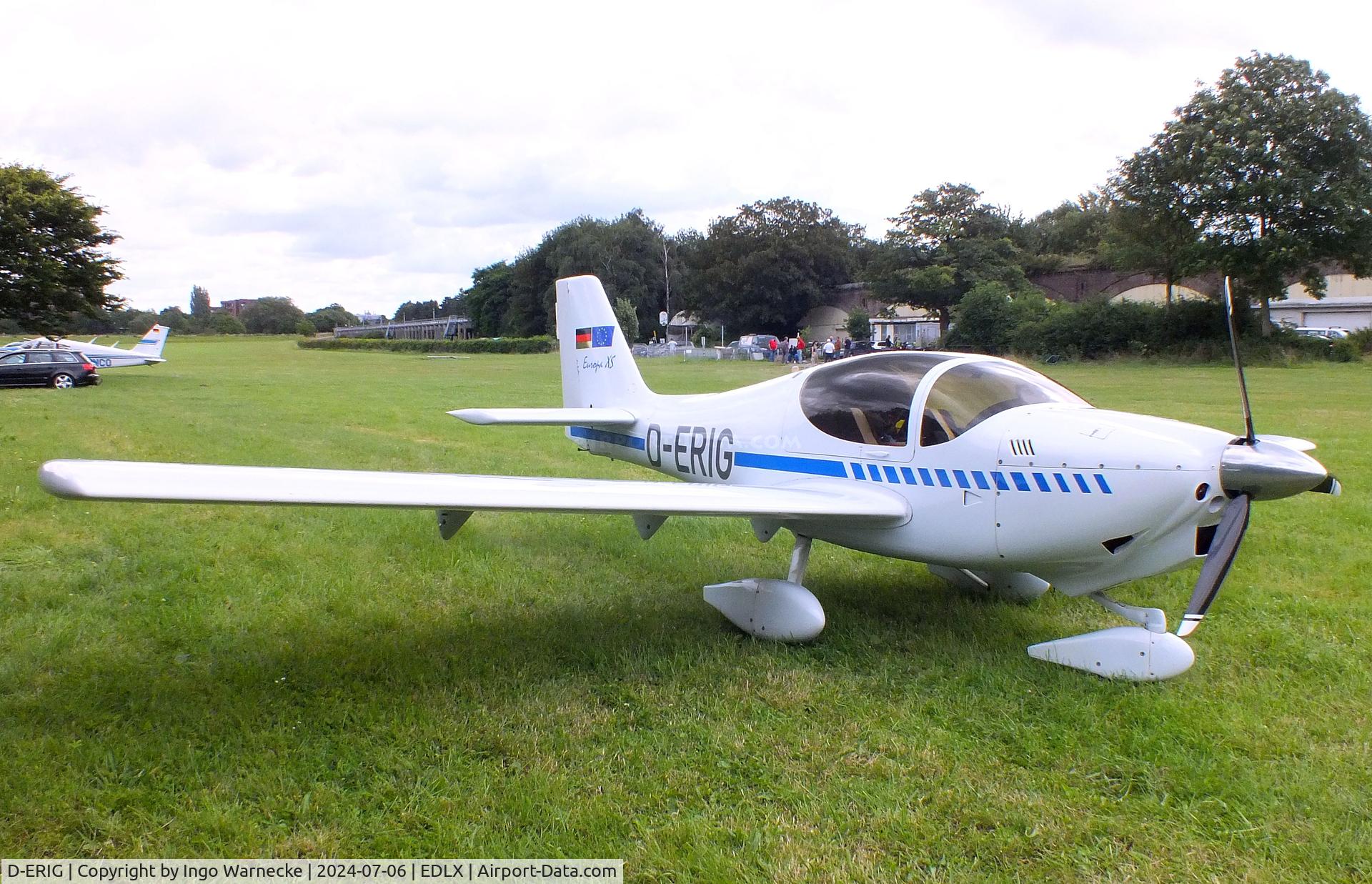 D-ERIG, 2001 Europa XS Tri-Gear C/N PFA 247-13172, Europa Aviation Europa XS Tri-Gear at Wesel-Römerwardt airfield