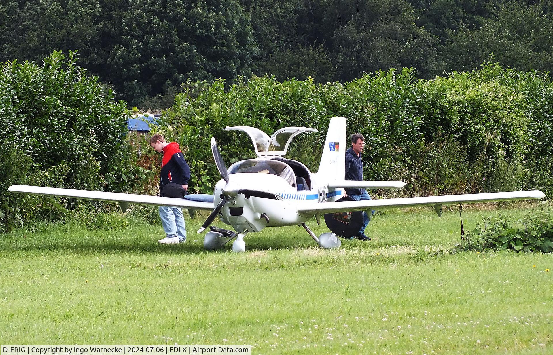 D-ERIG, 2001 Europa XS Tri-Gear C/N PFA 247-13172, Europa Aviation Europa XS Tri-Gear at Wesel-Römerwardt airfield