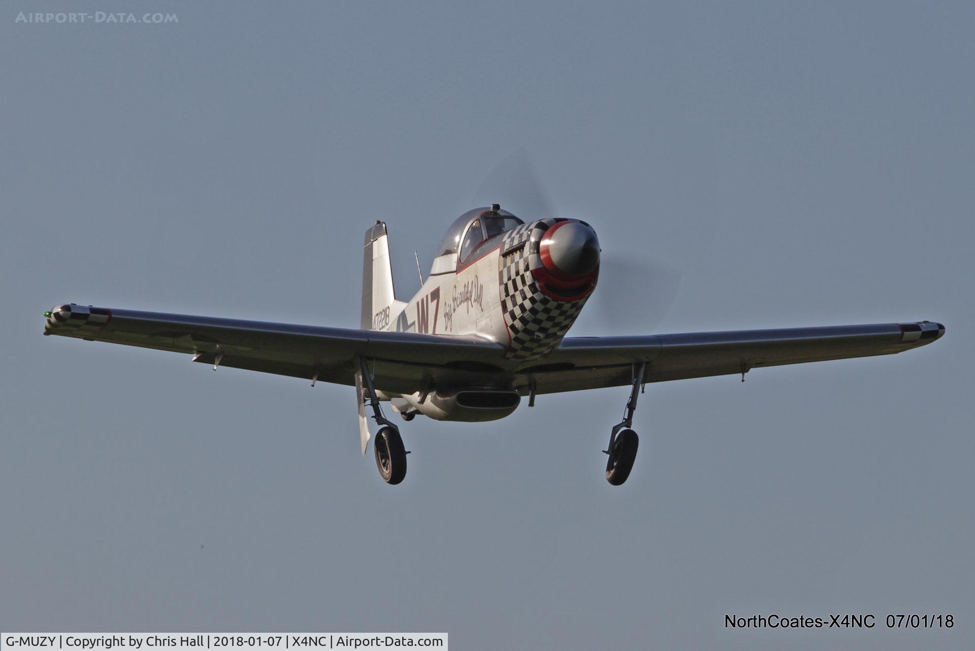G-MUZY, 2008 Titan T-51 Mustang C/N LAA 355-14831, North Coates