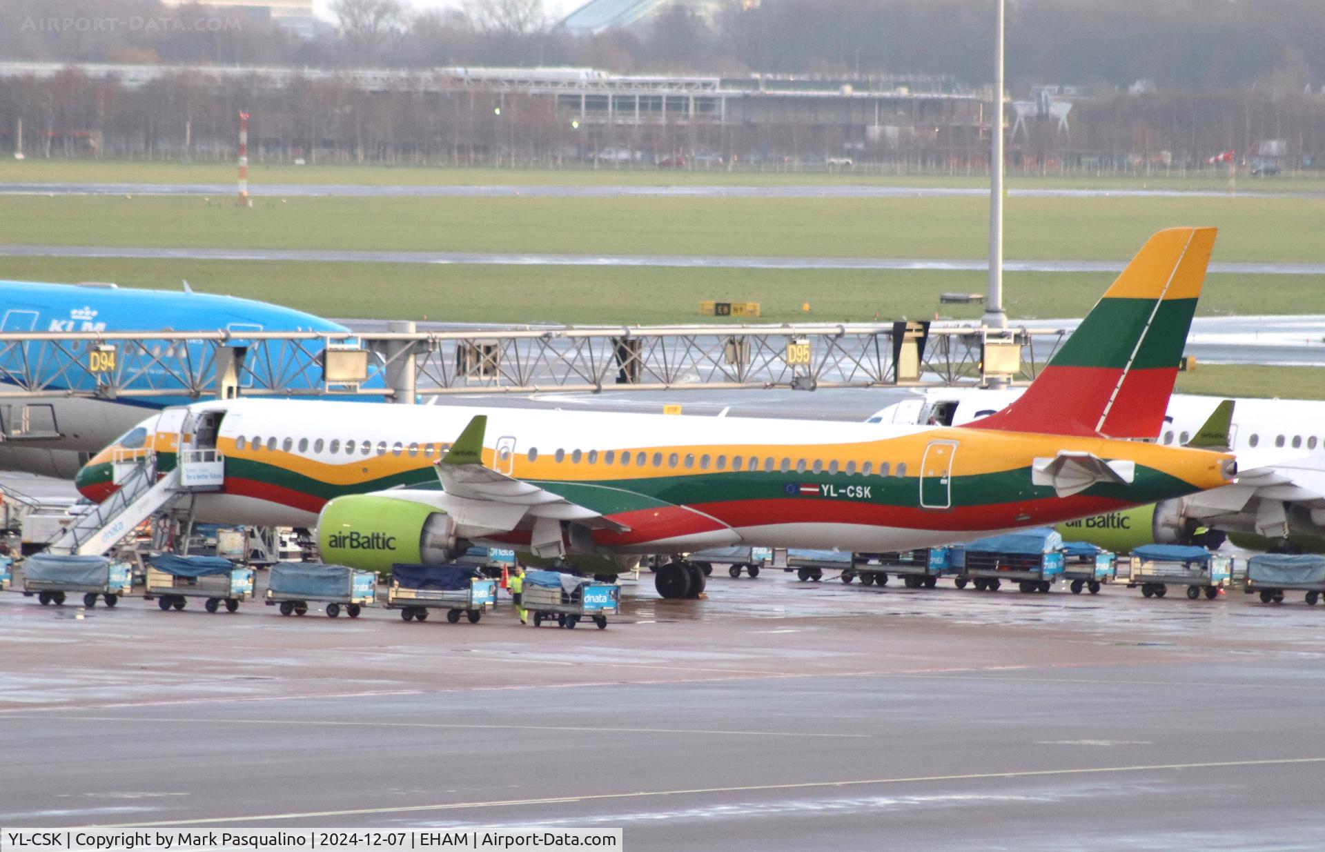 YL-CSK, 2018 Airbus A220-300 C/N 55039, Airbus A220-371