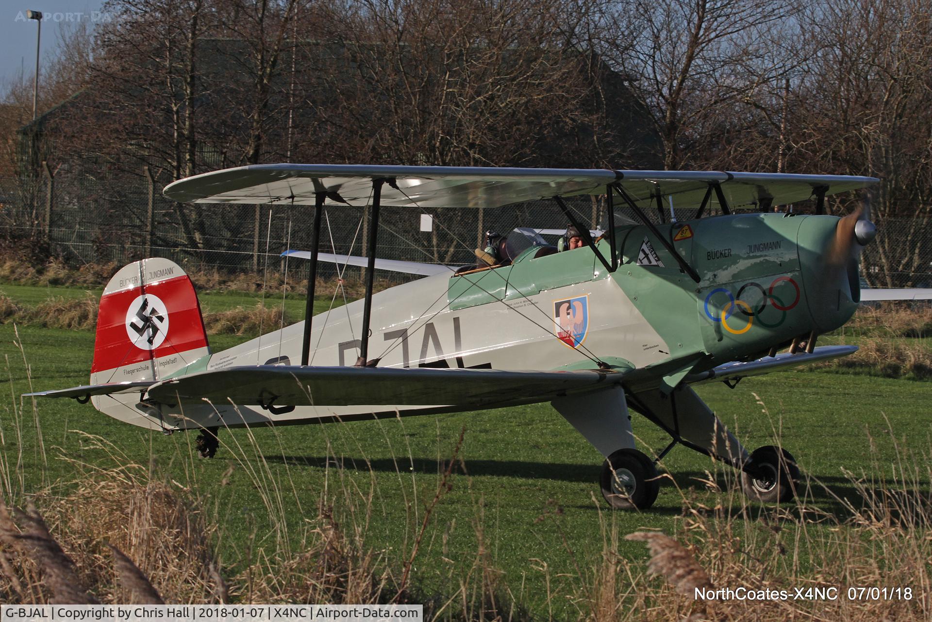 G-BJAL, 1957 Bucker 1-131E Jungmann C/N 1028, North Coates